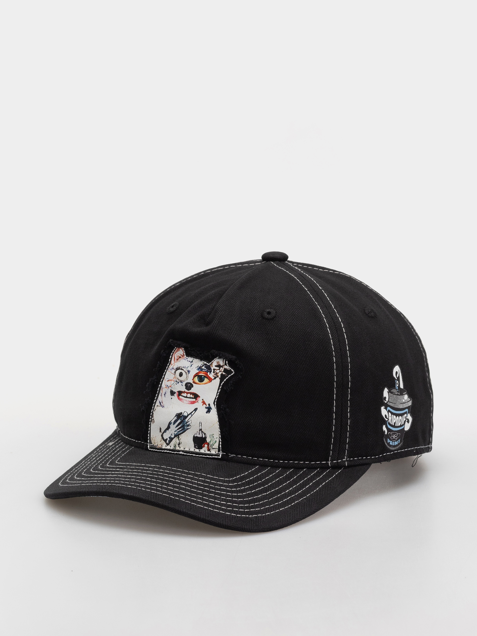 Kšiltovka  RipNDip Lord Nermal Collage Snapback (black)