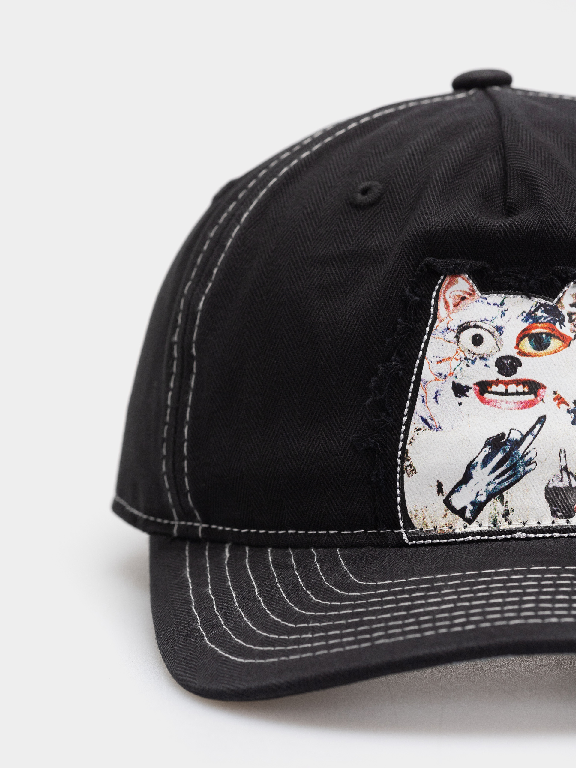 Kšiltovka  RipNDip Lord Nermal Collage Snapback (black)