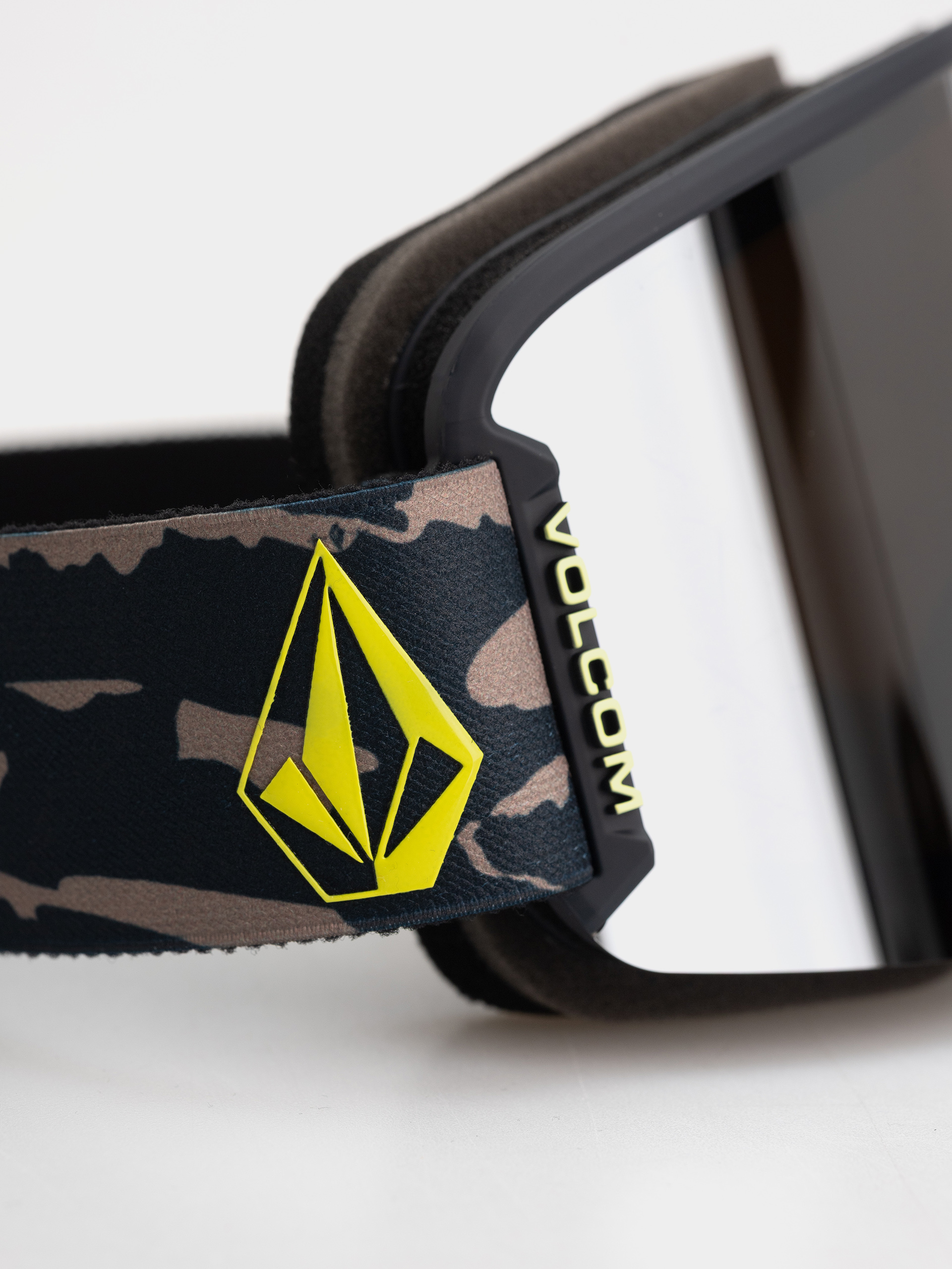 Brýle na snowboard Volcom Garden 2 (camo/silver chrome+bl yellow)