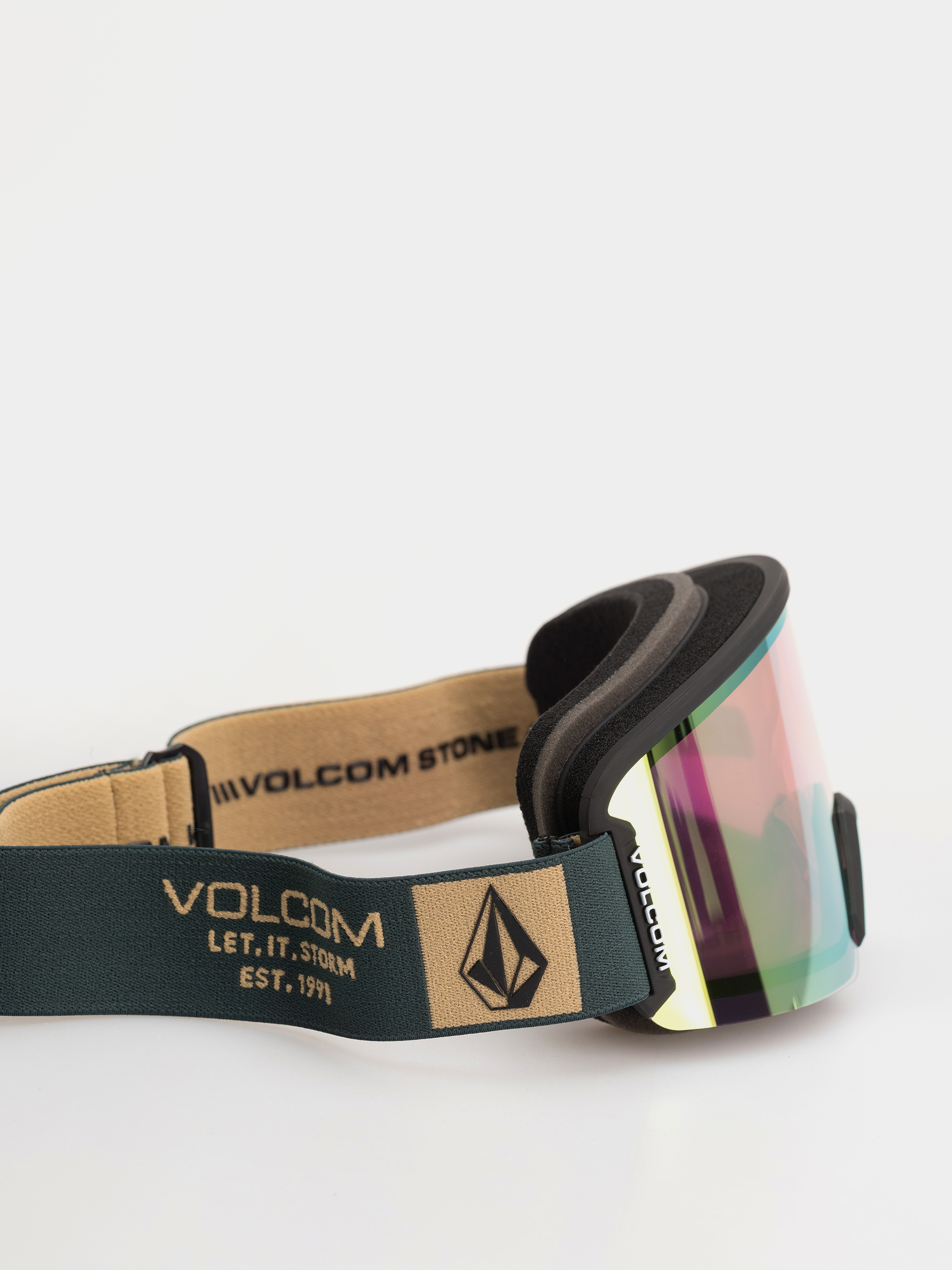 Brýle na snowboard Volcom Garden 2 (scb snd/gold chrome+bl dark grey)
