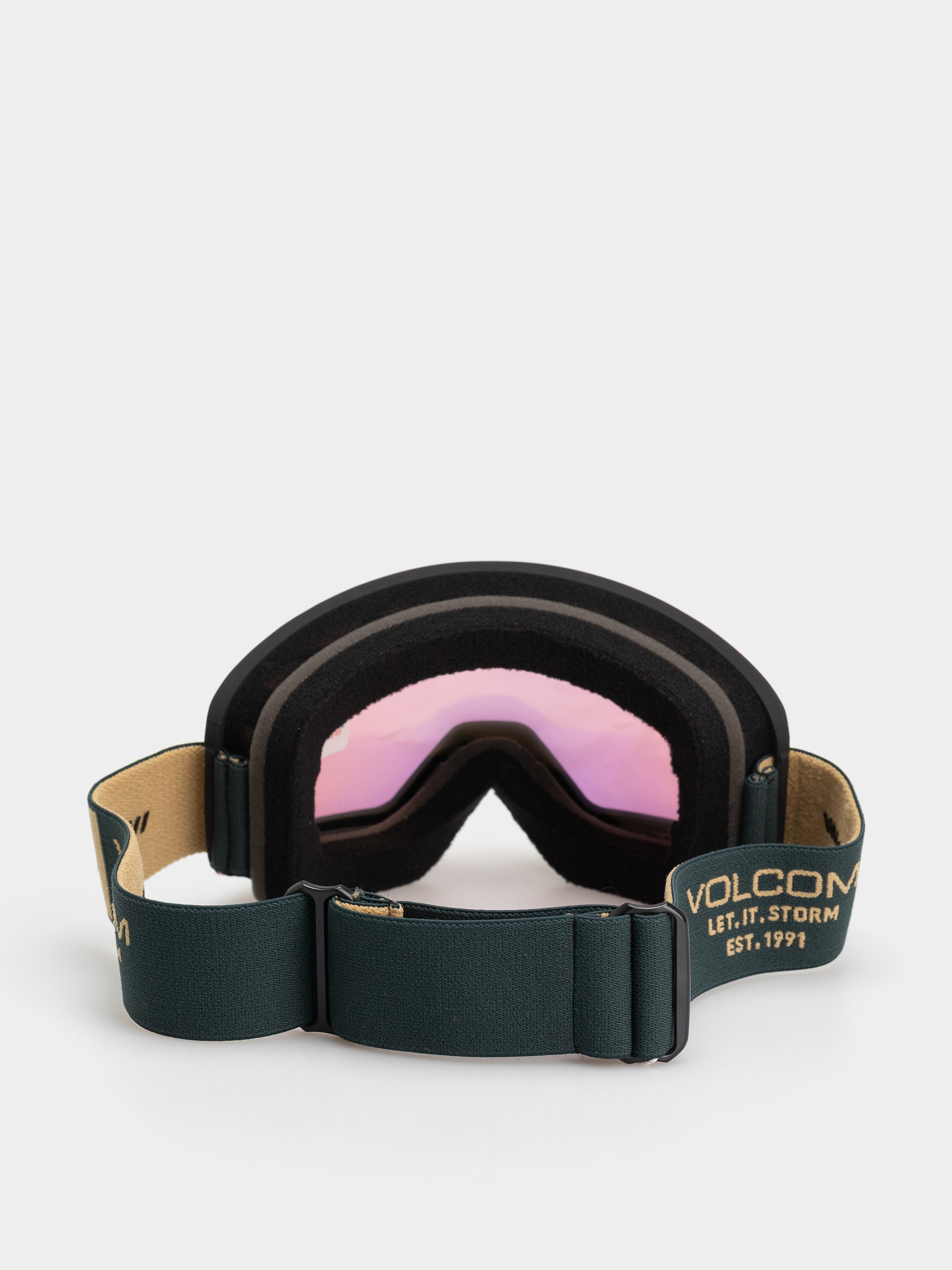 Brýle na snowboard Volcom Garden 2 (scb snd/gold chrome+bl dark grey)
