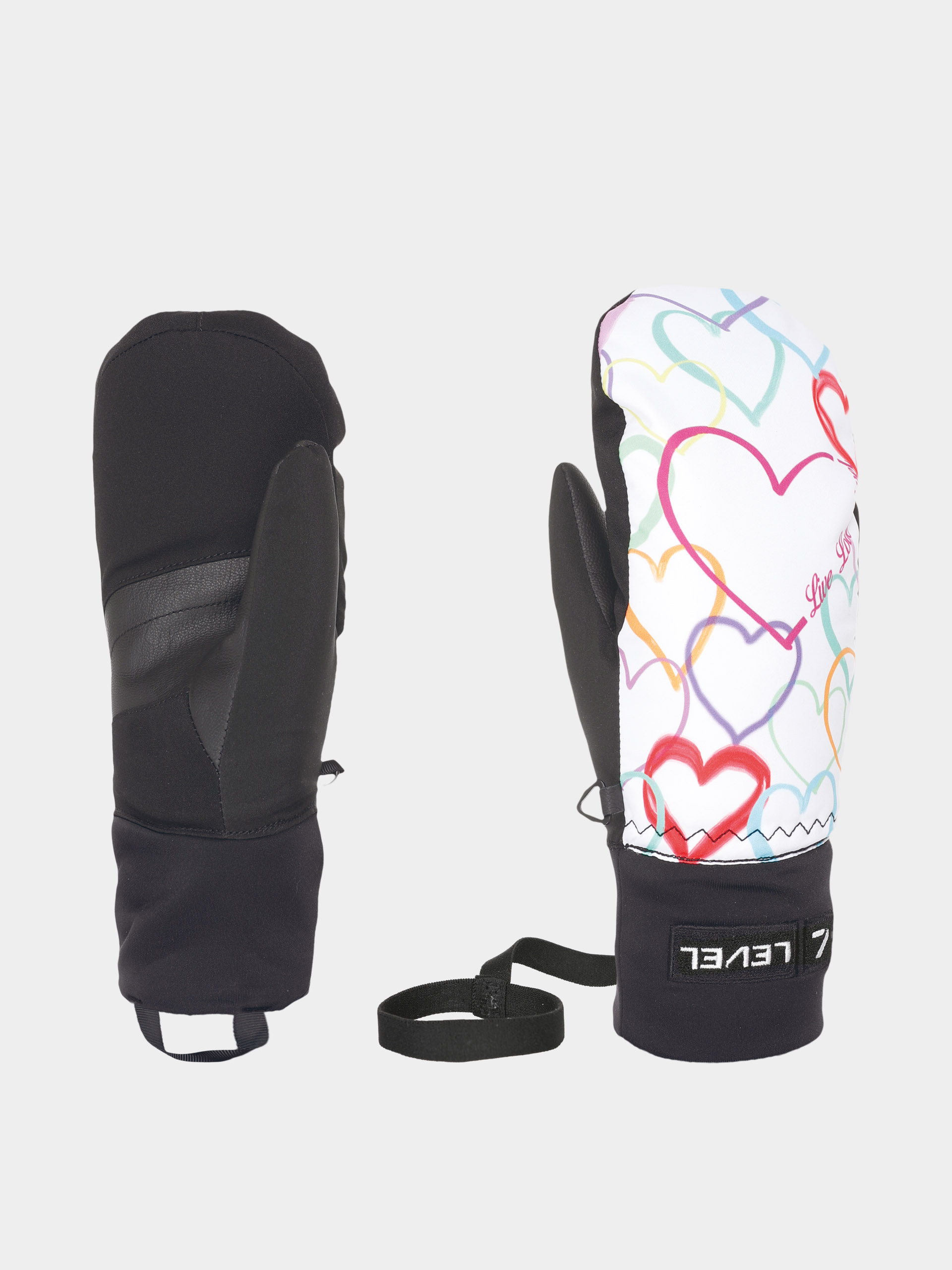 Rukavice Level Comet Jr Mitt JR (pk rainbow)