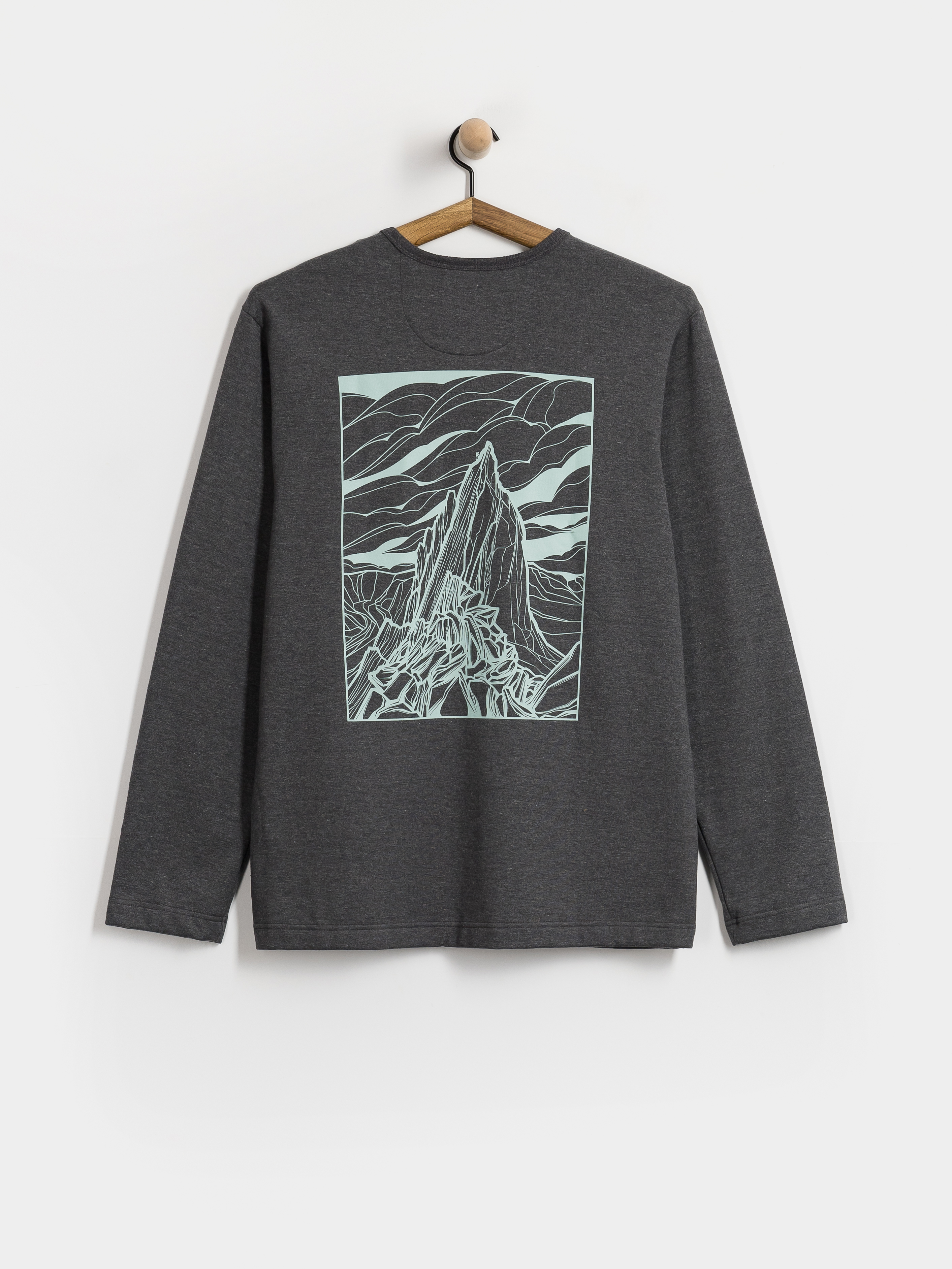 Mikina Patagonia Lightweight Cloud Crag Wildrise (ink black)