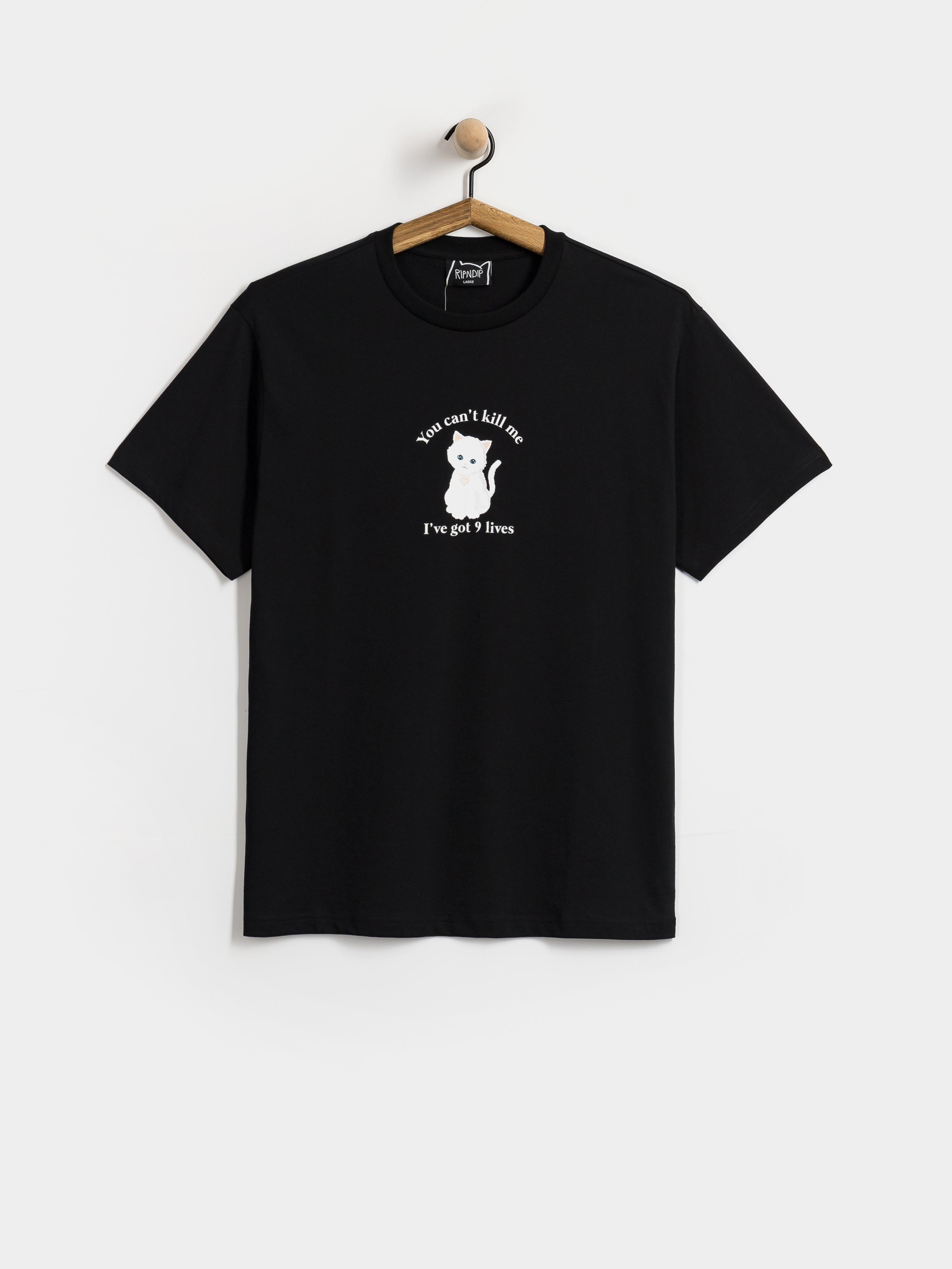 Tričko RipNDip 9 Lives (black)