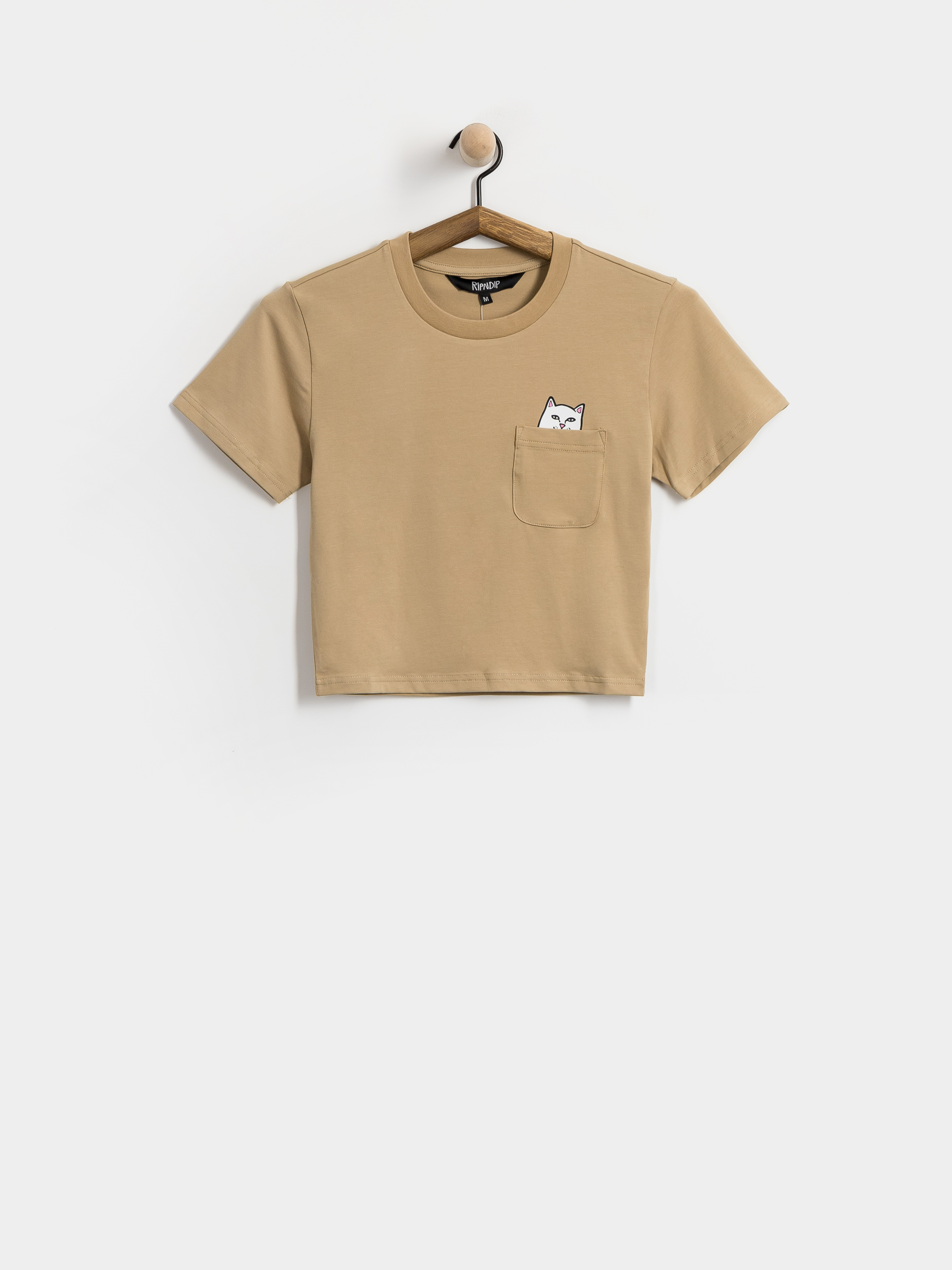 Tričko RipNDip Lord Nermal Cropped Pocket