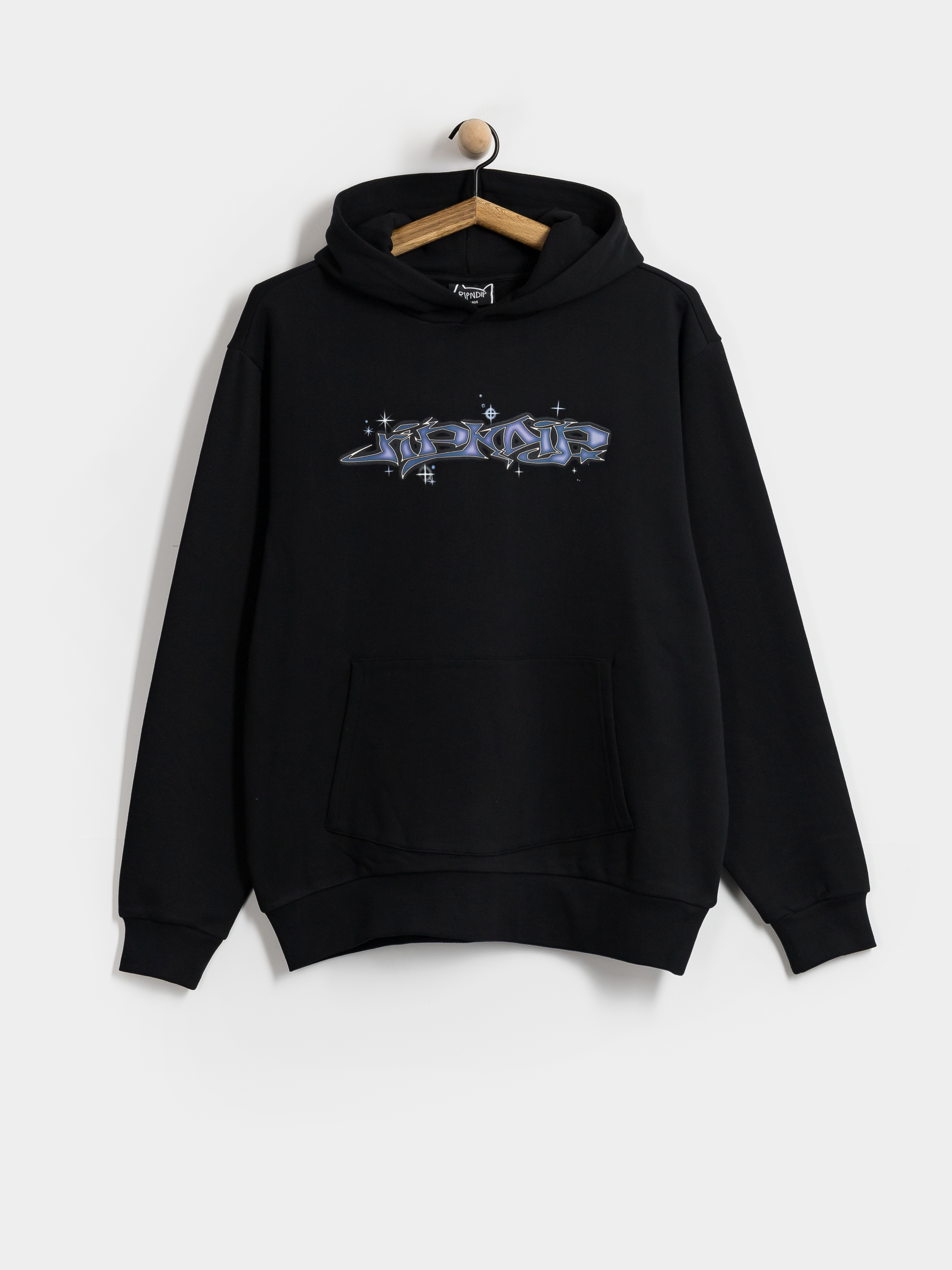 Mikina s kapucí RipNDip Big Poe HD (black)