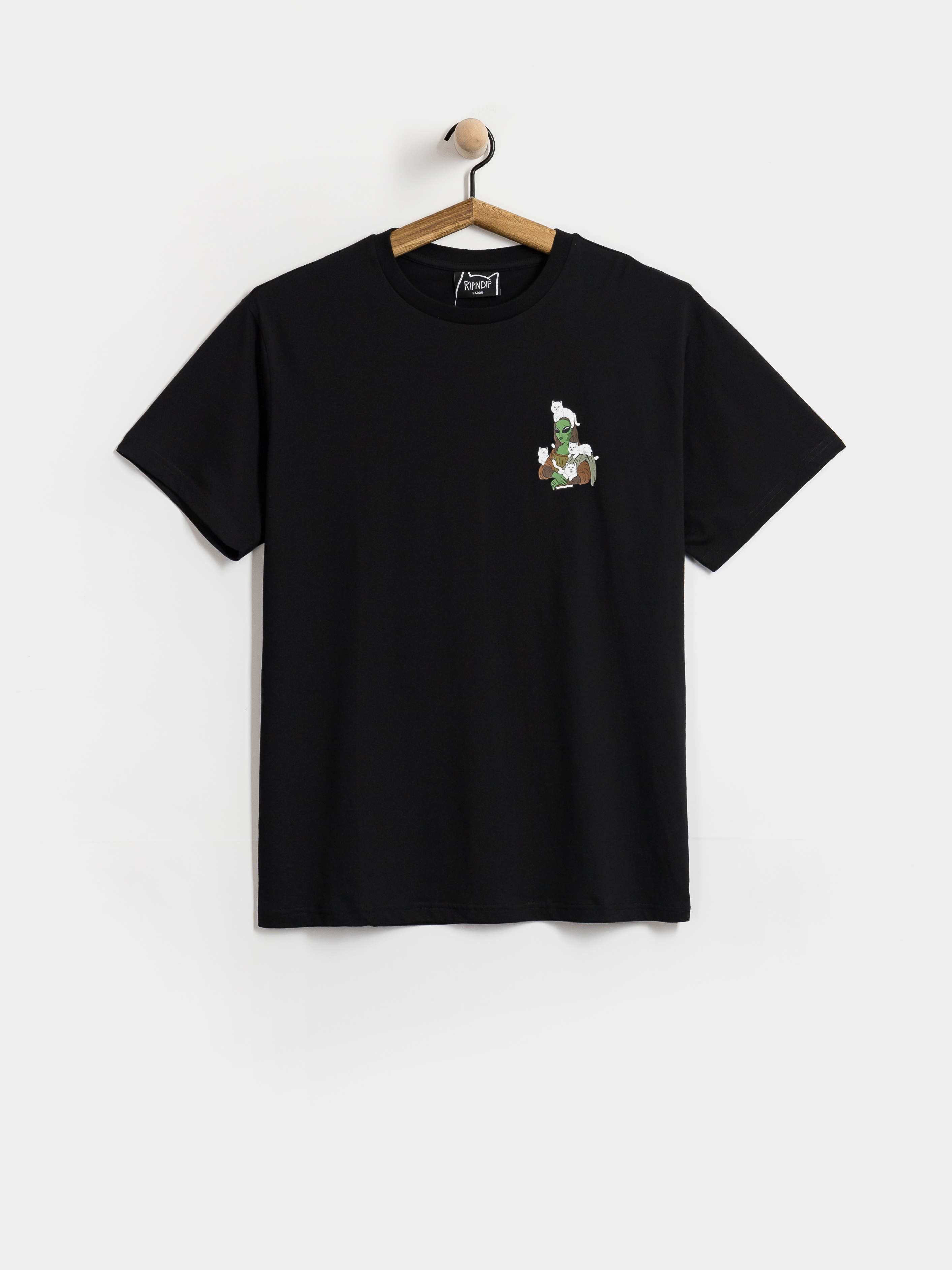 Tričko RipNDip Here All Along (black)