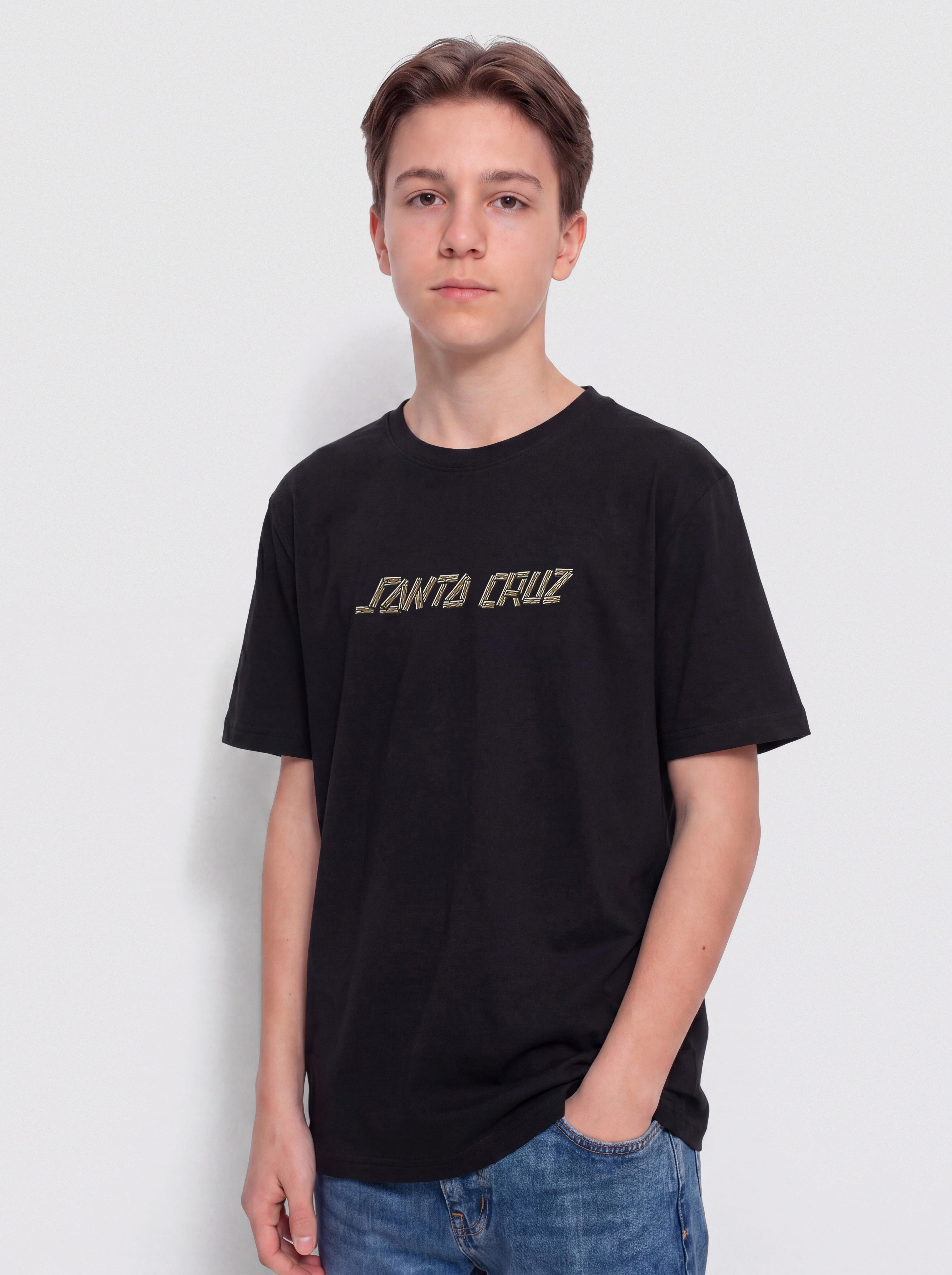 Tričko Santa Cruz Screaming Grizzly JR (black)