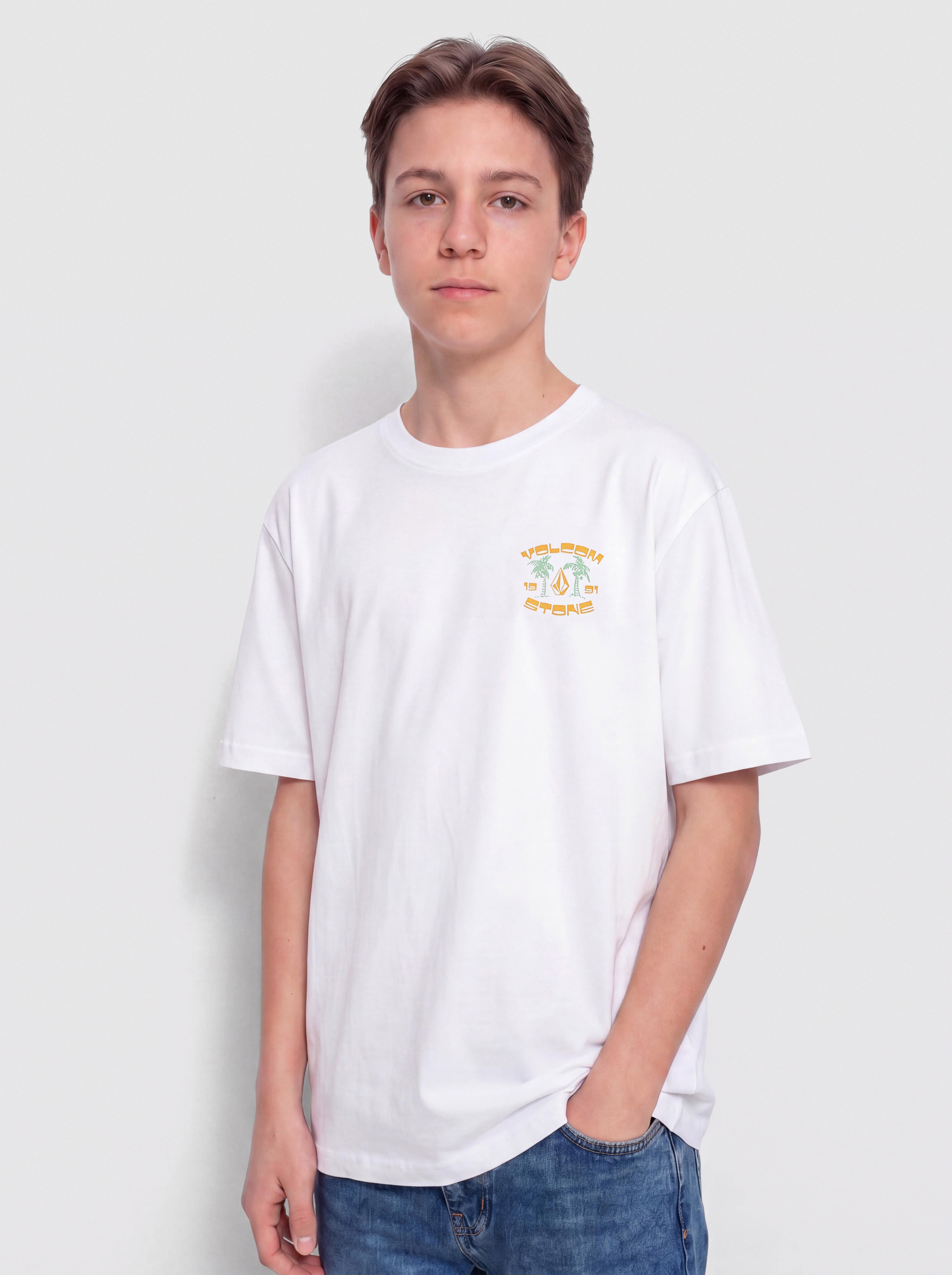 Tričko Volcom 91 Palm Bsc JR
