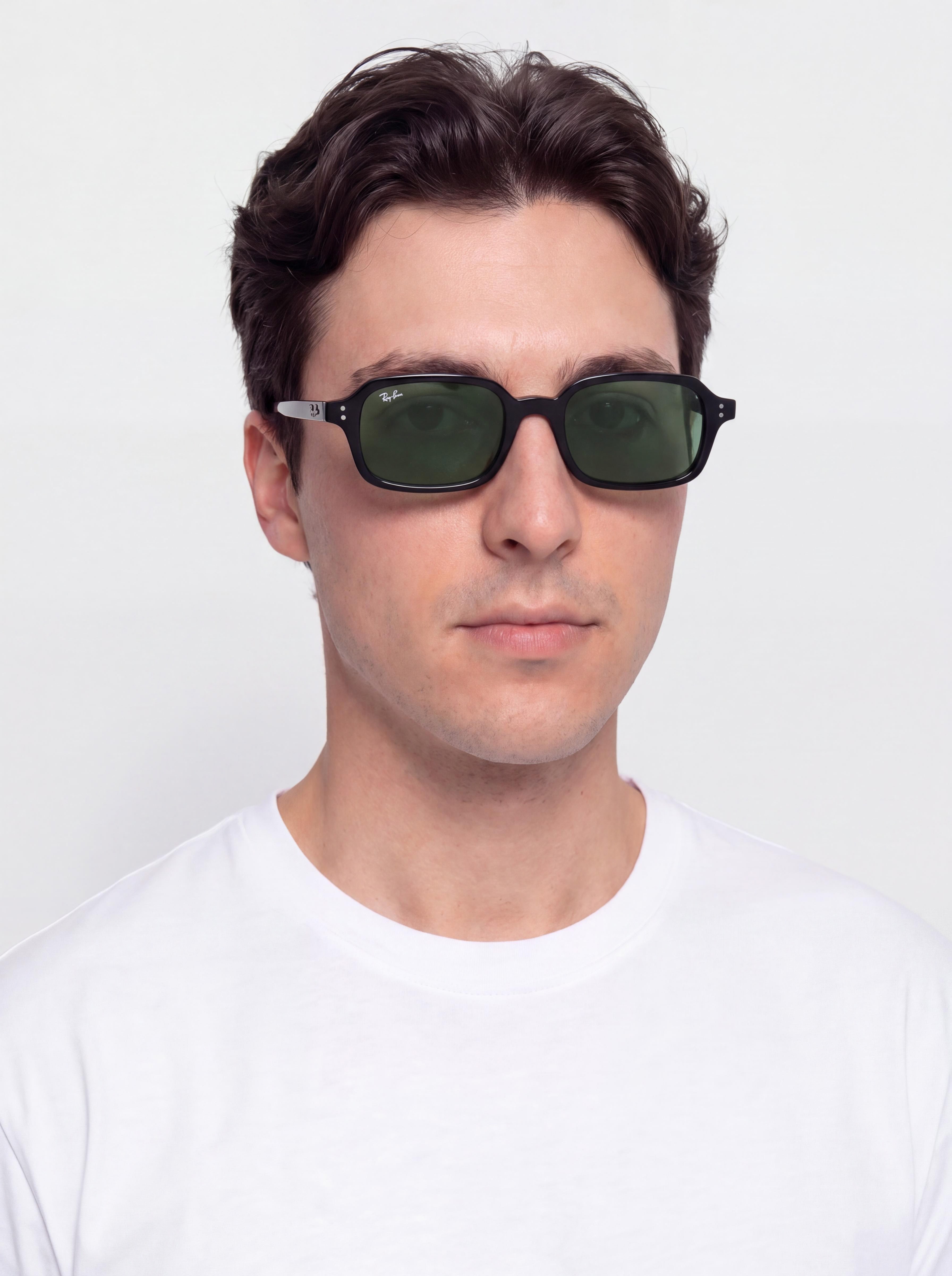 Sluneční brýle Ray-Ban Zuri (polerowany black/ciemnogreen)