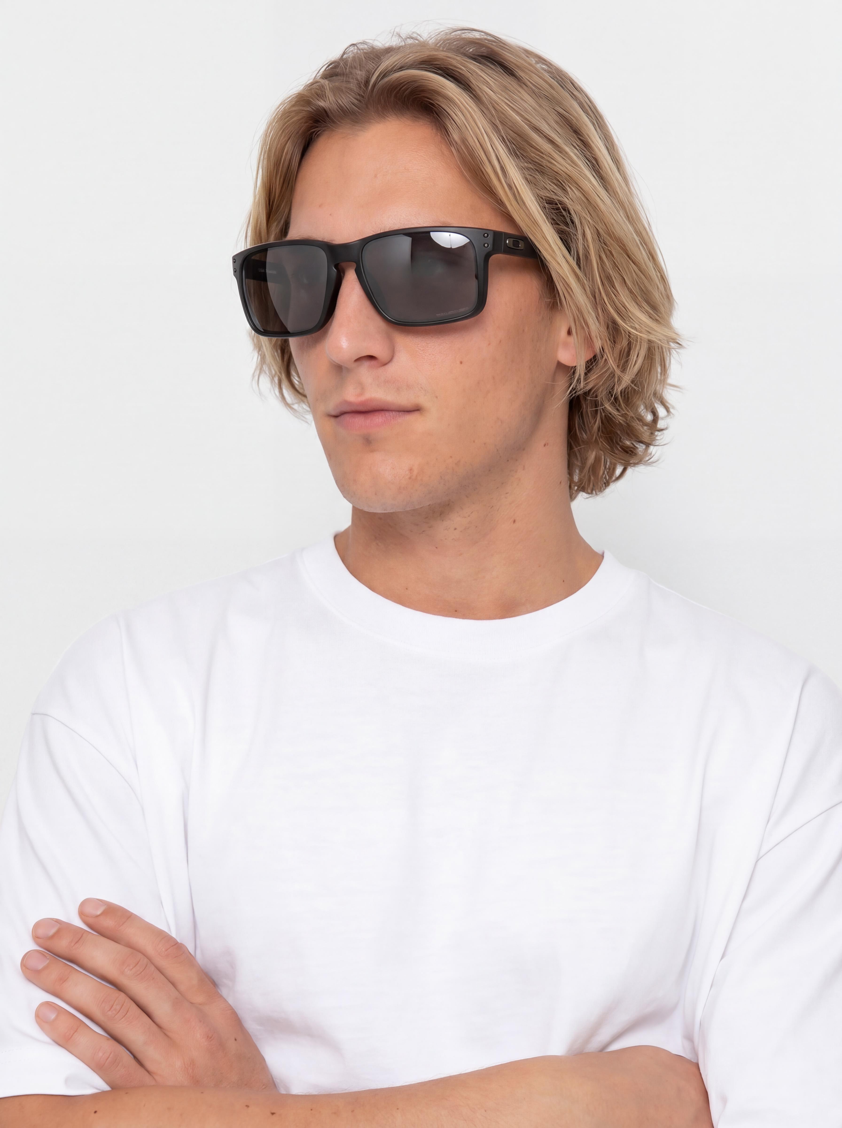 Sluneu010dnu00ed bru00fdle Oakley Holbrook XL (matte black/prizm black polarized)