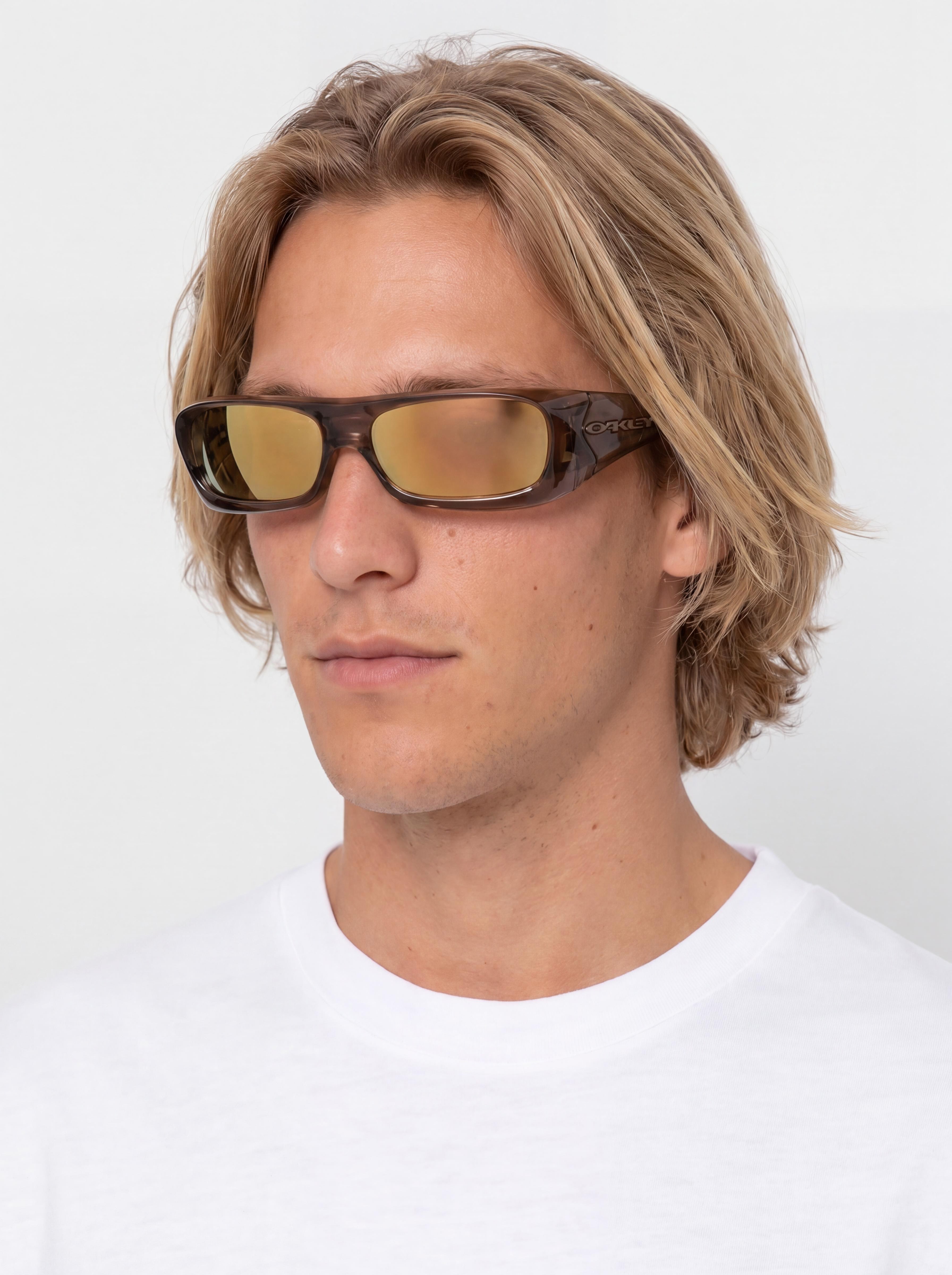 Sluneu010dnu00ed bru00fdle Oakley Permian (prizm rose gold lenses/brown smoke frame)