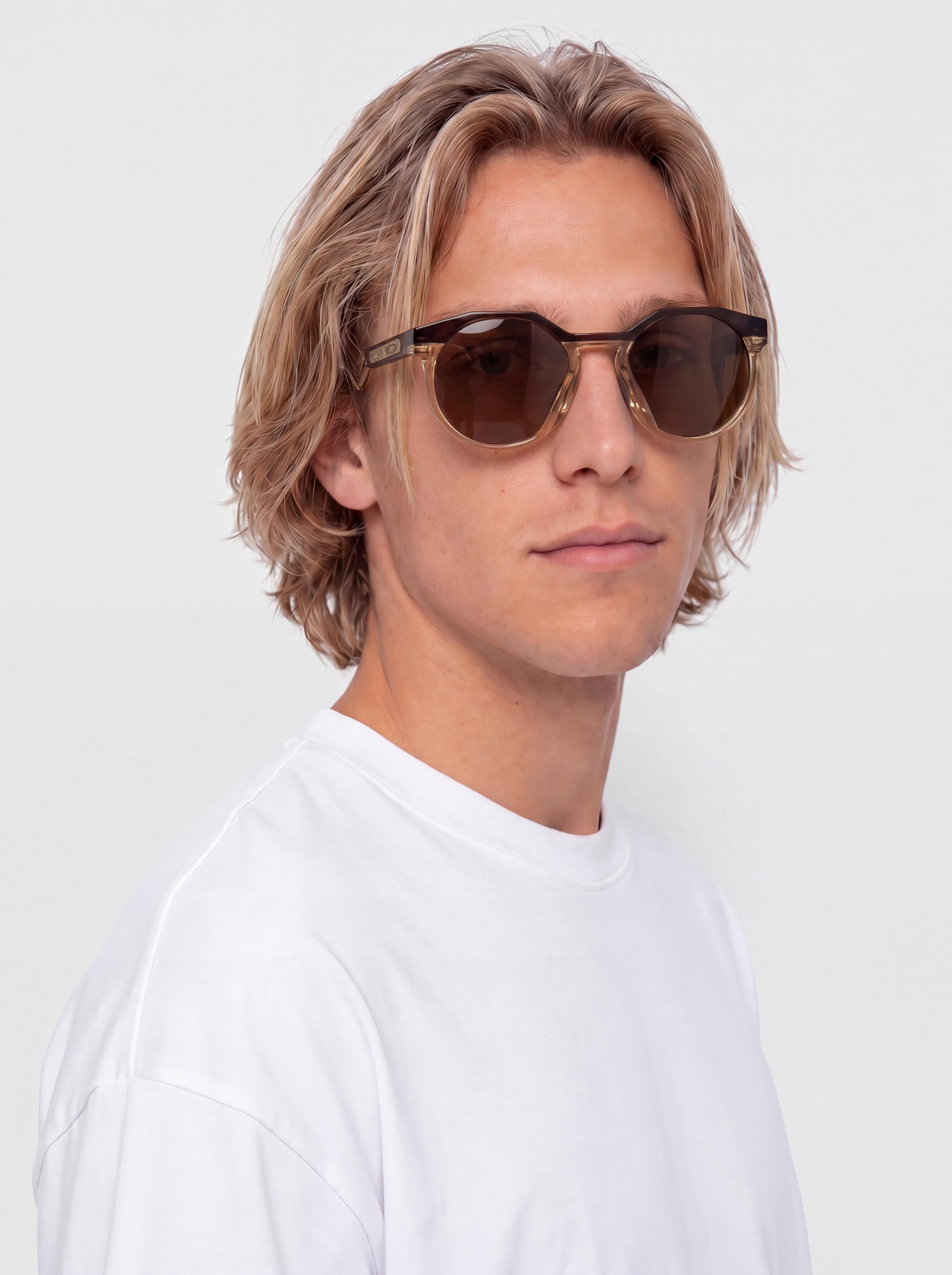 Sluneu010dnu00ed bru00fdle Oakley Hstn (dark amber/light curry/prizm tungsten)
