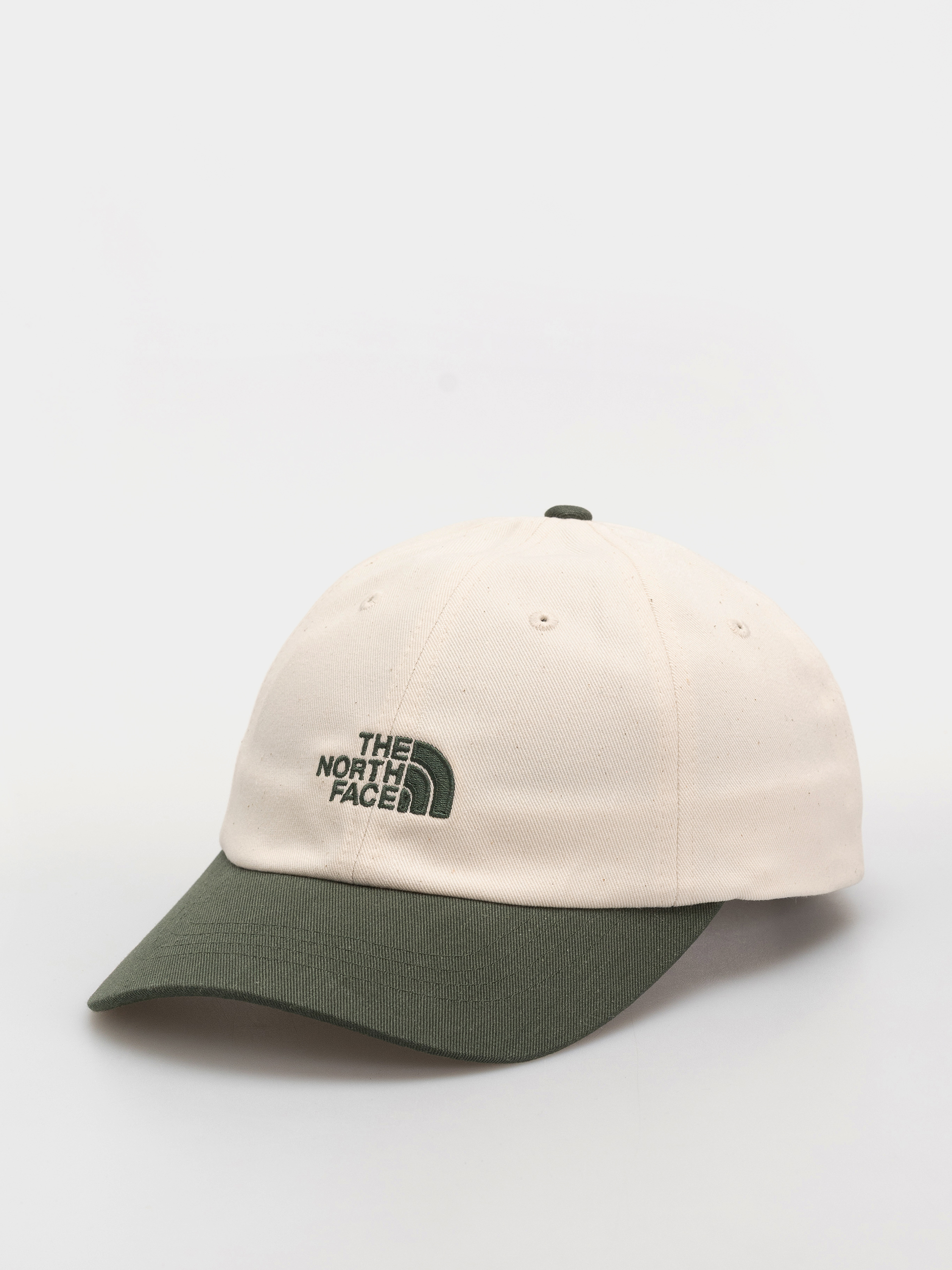 Kšiltovka  The North Face Norm (bottle green/white dune)