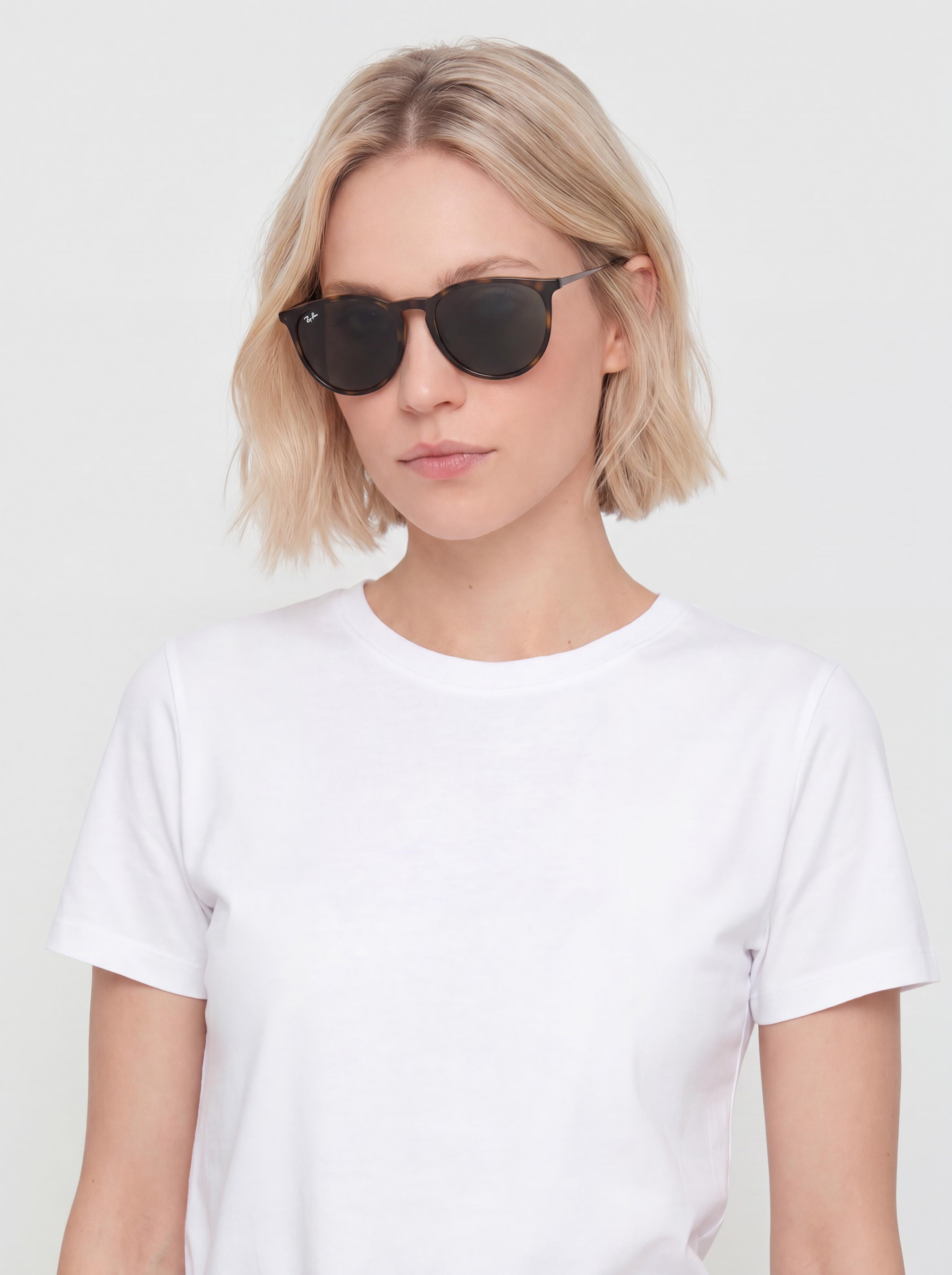 Sluneční brýle Ray-Ban Erika Classic (polerowany jasna havana/zielone g-15)