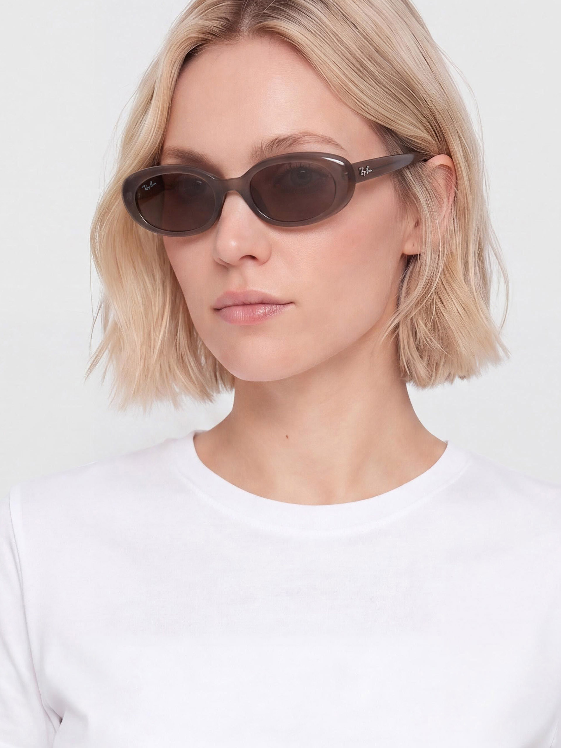 Sluneční brýle Ray-Ban Rb4441D (matowy opalizujący brązowy/ciemnobrązowy)