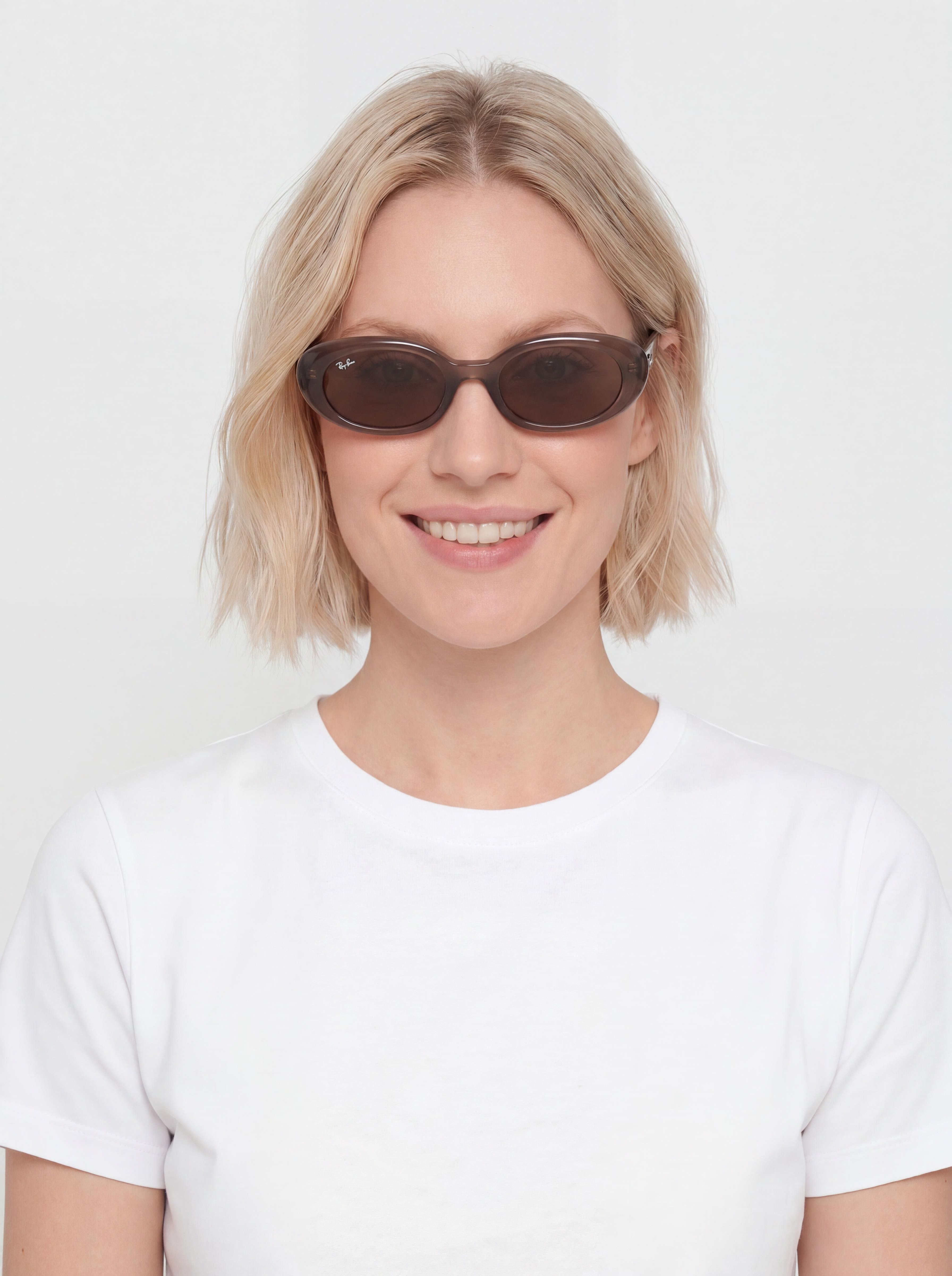 Sluneční brýle Ray-Ban Rb4441D (matowy opalizujący brązowy/ciemnobrązowy)