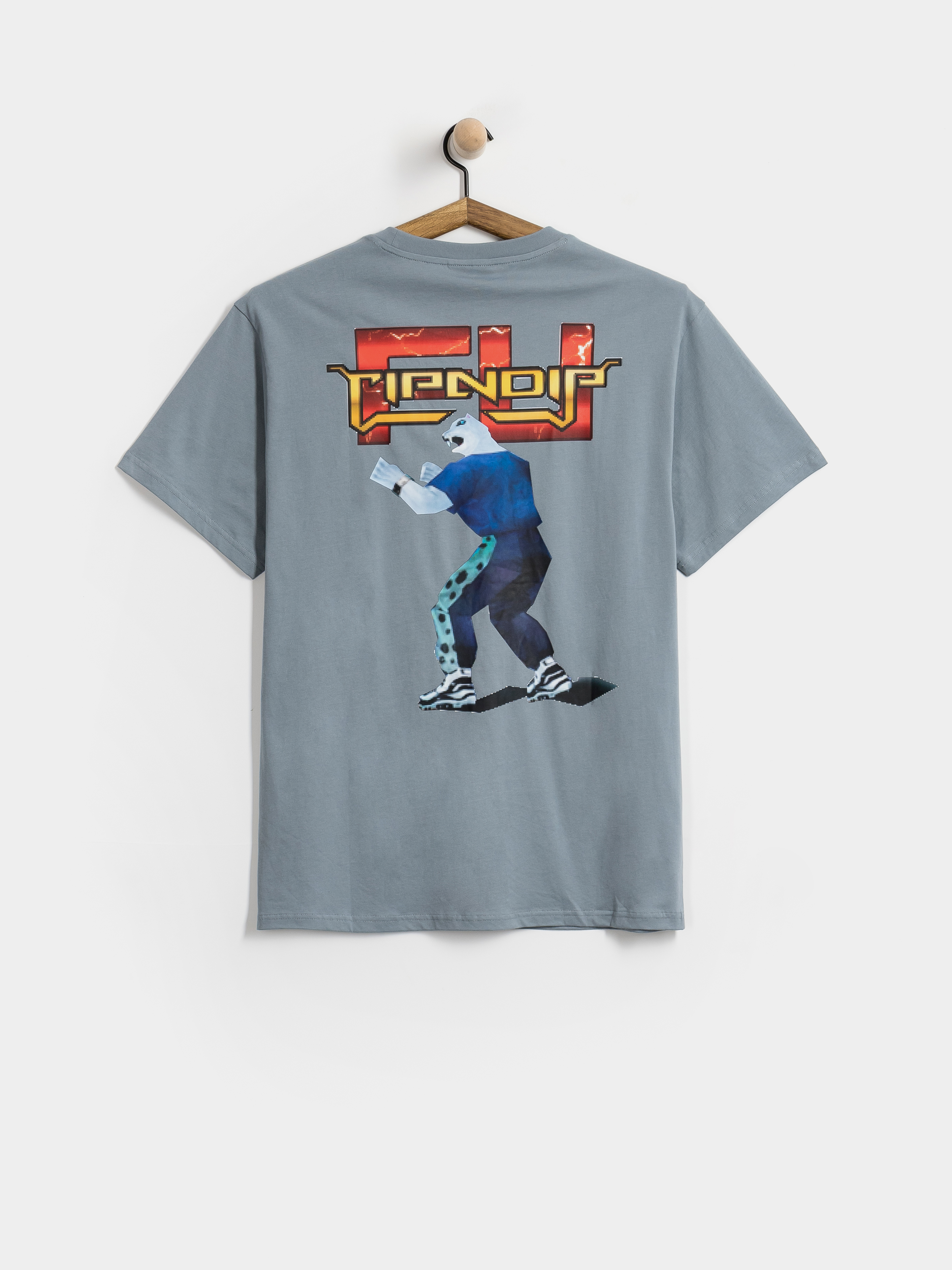 Tričko RipNDip Fight (dusty slate)