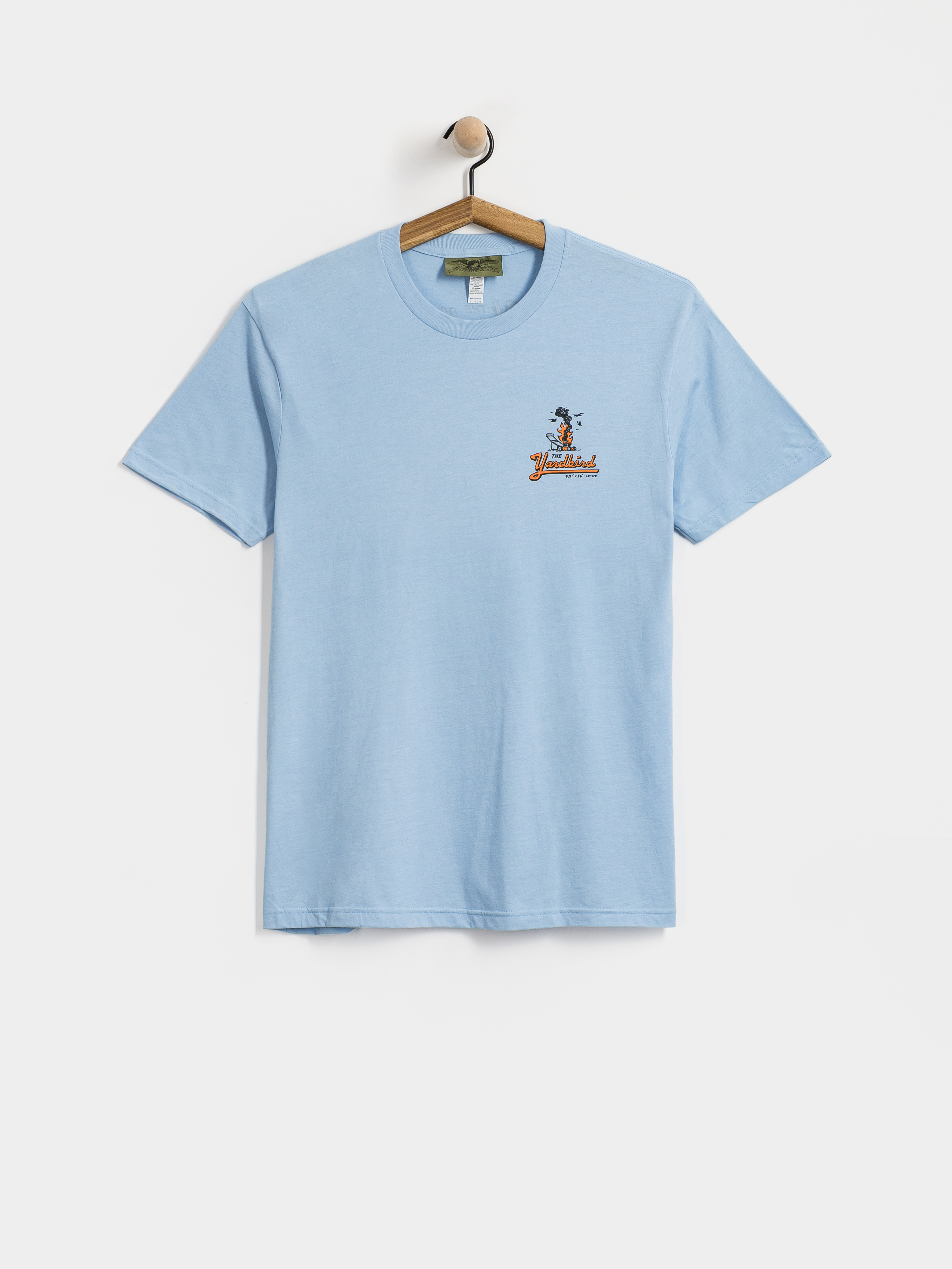 Tričko Antihero Jalopi Yardbird (heather light blue)