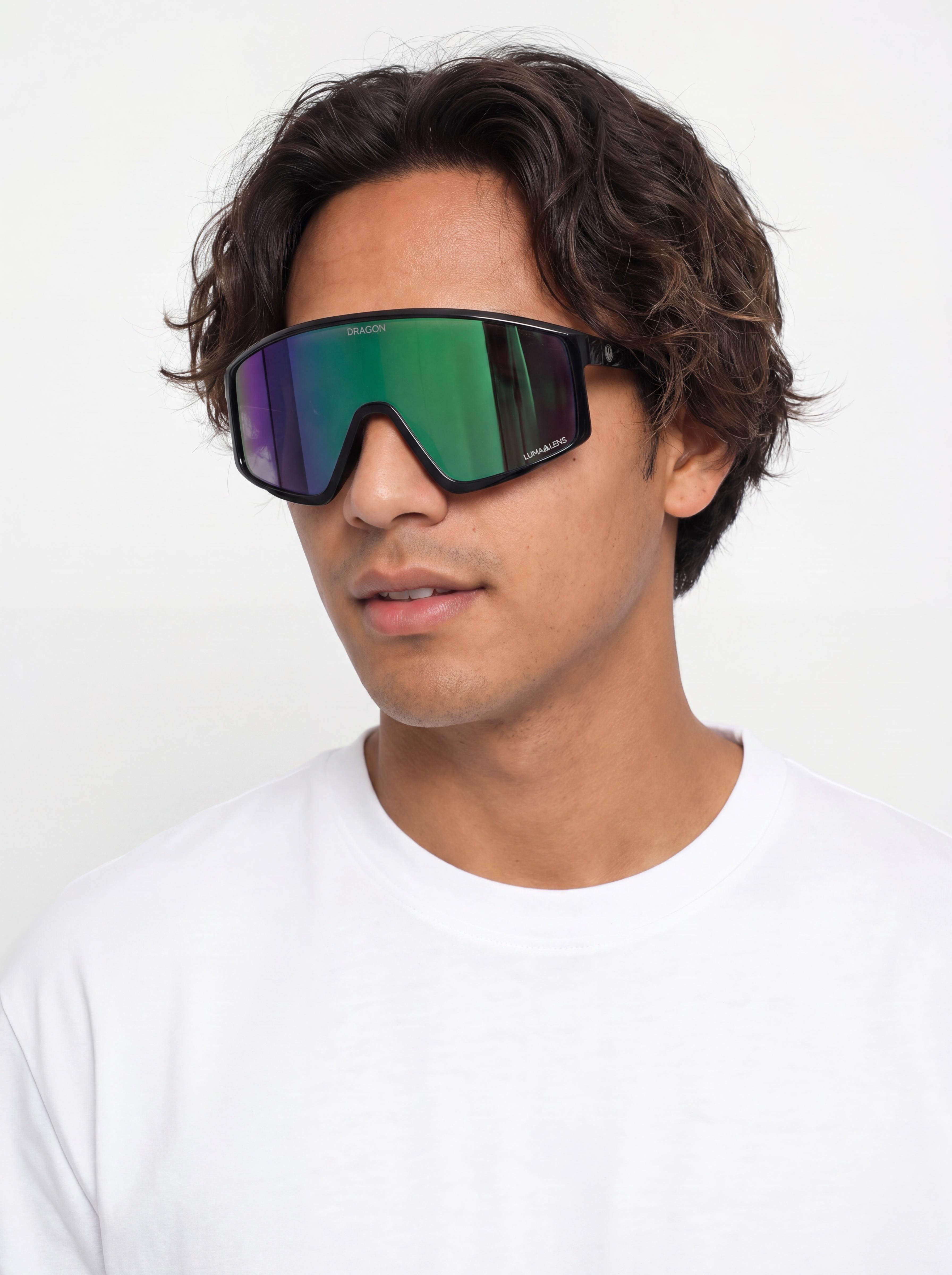 Sluneční brýle Dragon Amped (black/multi/lumalens green ion)