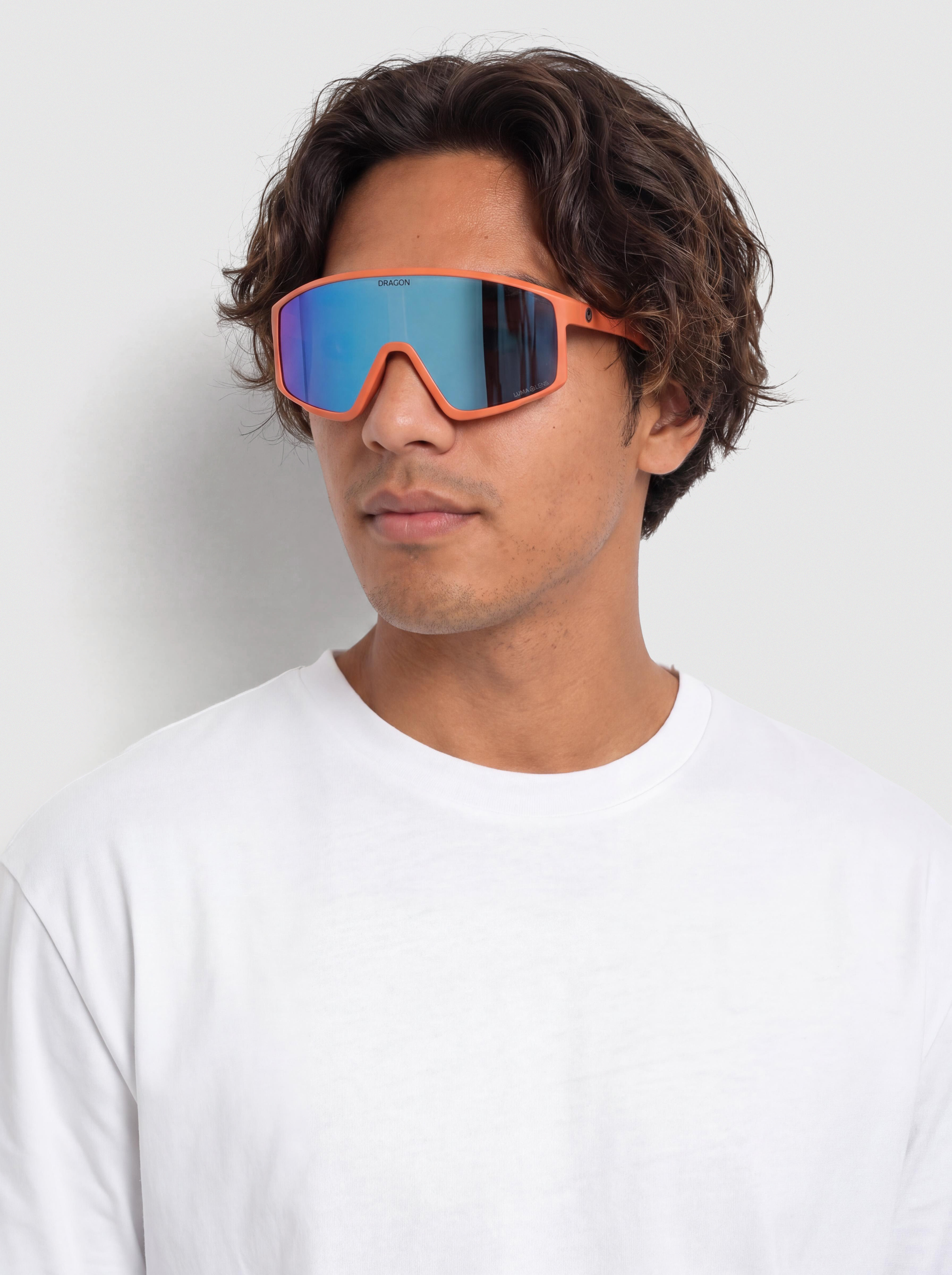 Sluneční brýle Dragon Amped (matte flame/lumalens blue ion)