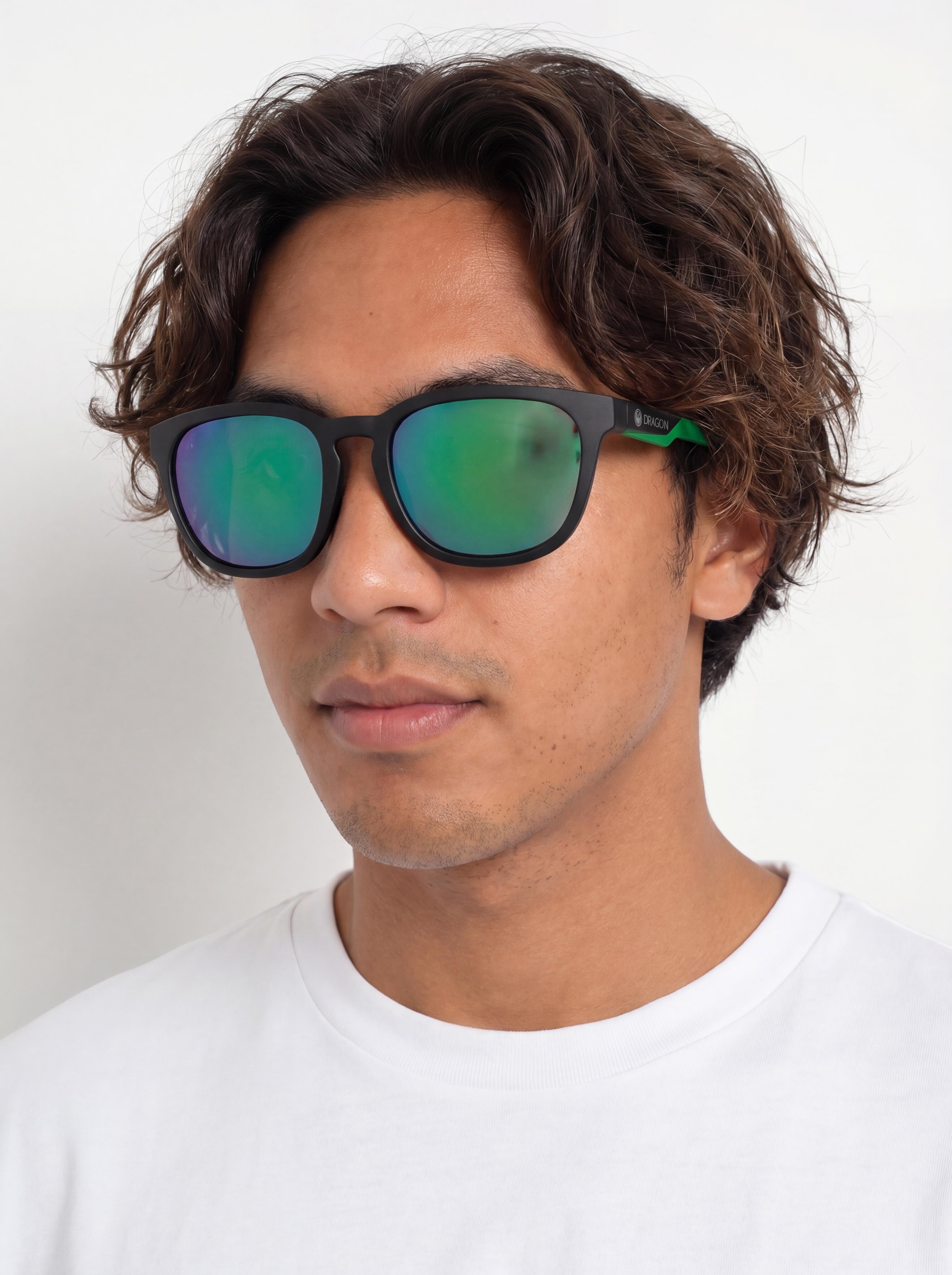 Sluneční brýle Dragon Dune (matte black h2o/lumalens green ion polar)