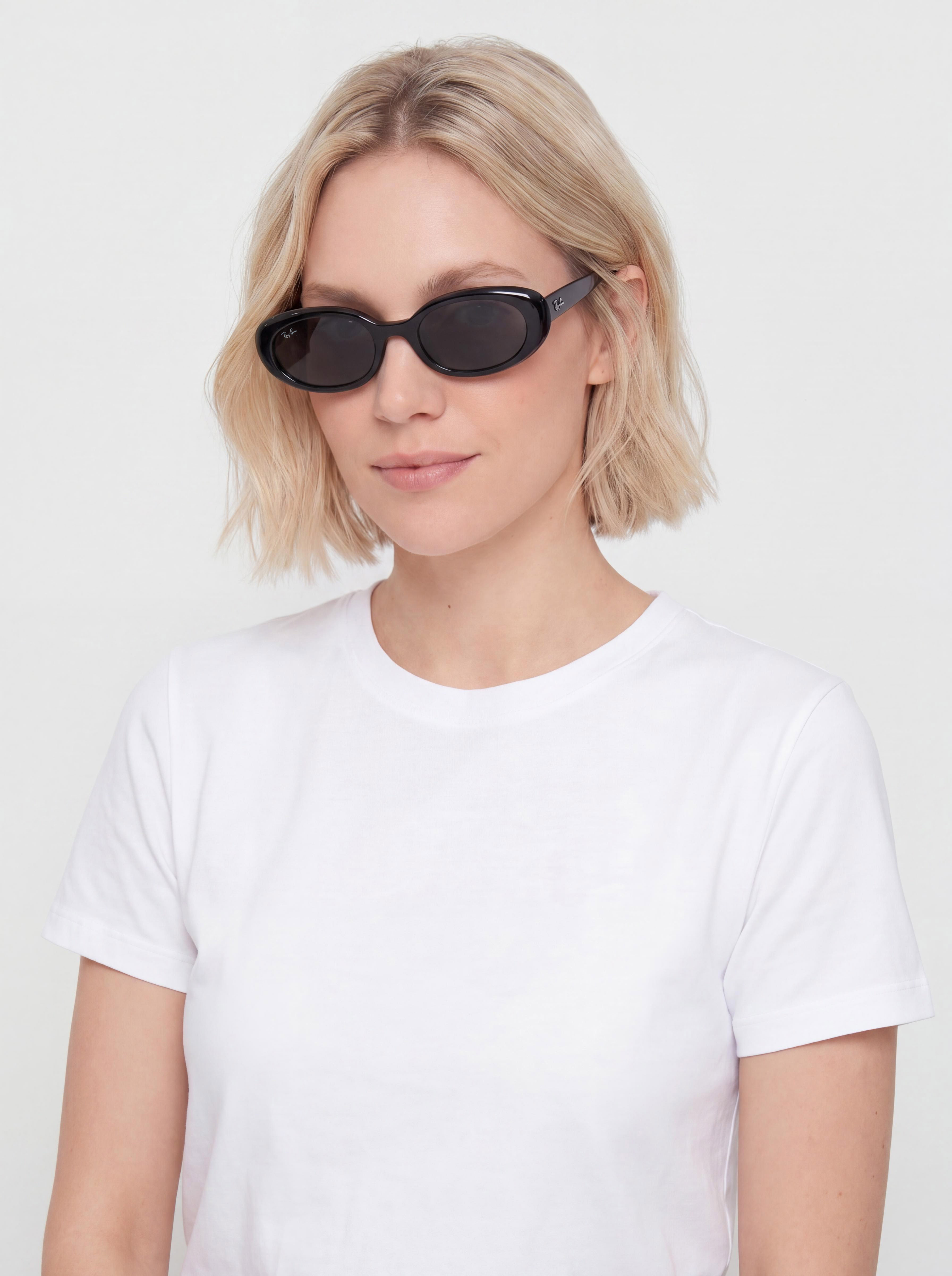 Sluneční brýle Ray-Ban Rb4441D (polerowany czarny/ciemnoszary)