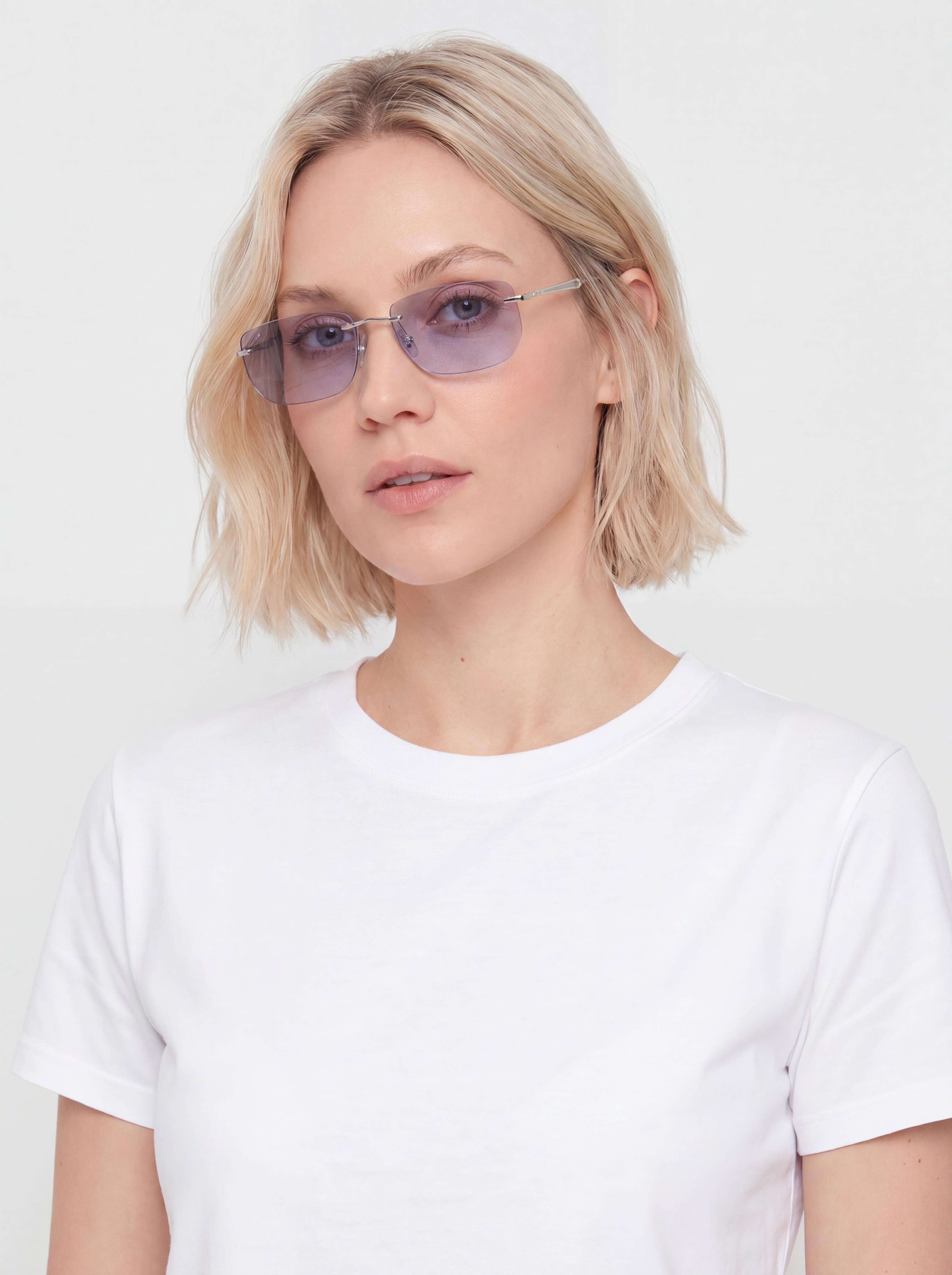Sluneční brýle Ray-Ban Rb3768 Transitions Color Touch (polerowany srebrny/ametyst transitions)