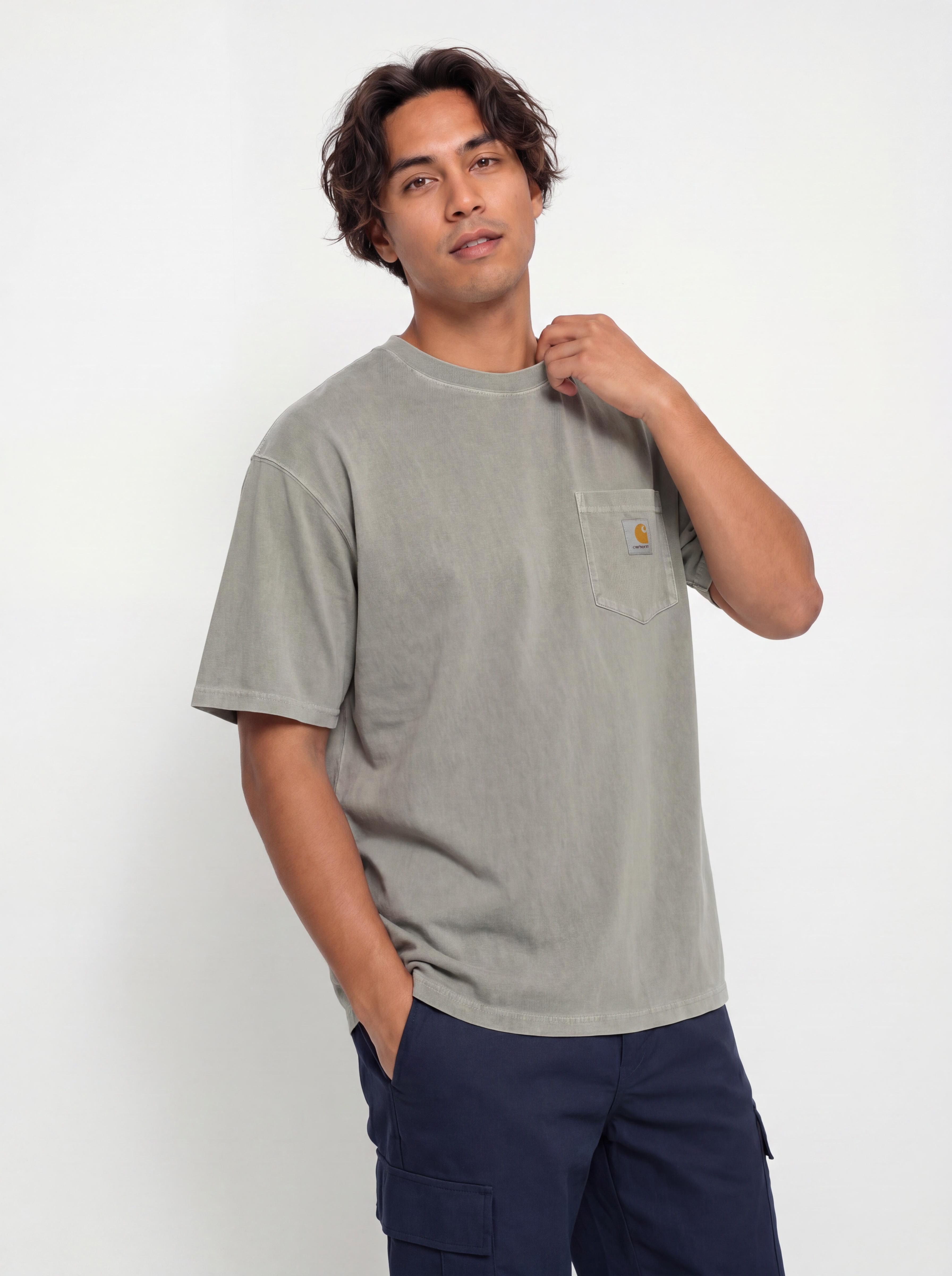 Tričko Carhartt WIP Loose Pocket (shady green)