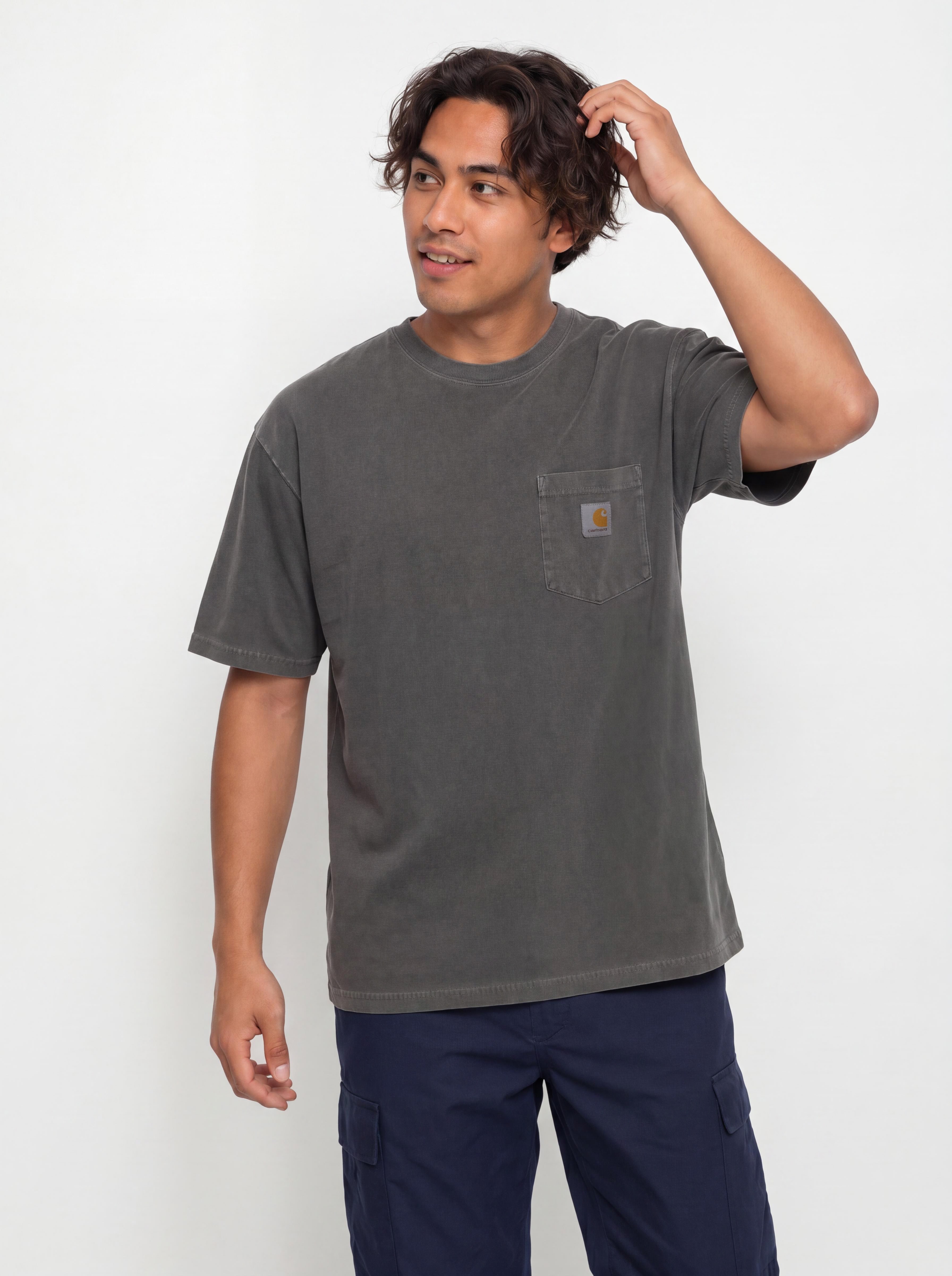 Tričko Carhartt WIP Loose Pocket (black)