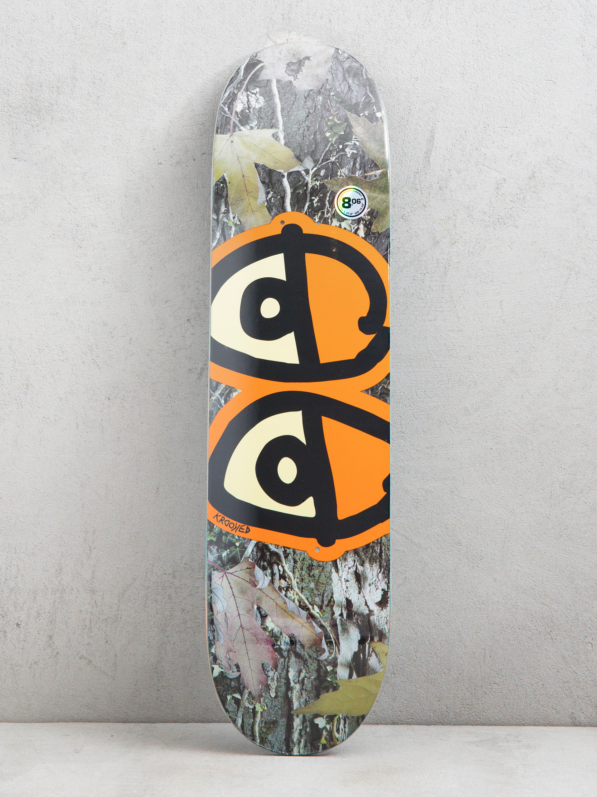 Deska Krooked Team Eyes Camo
