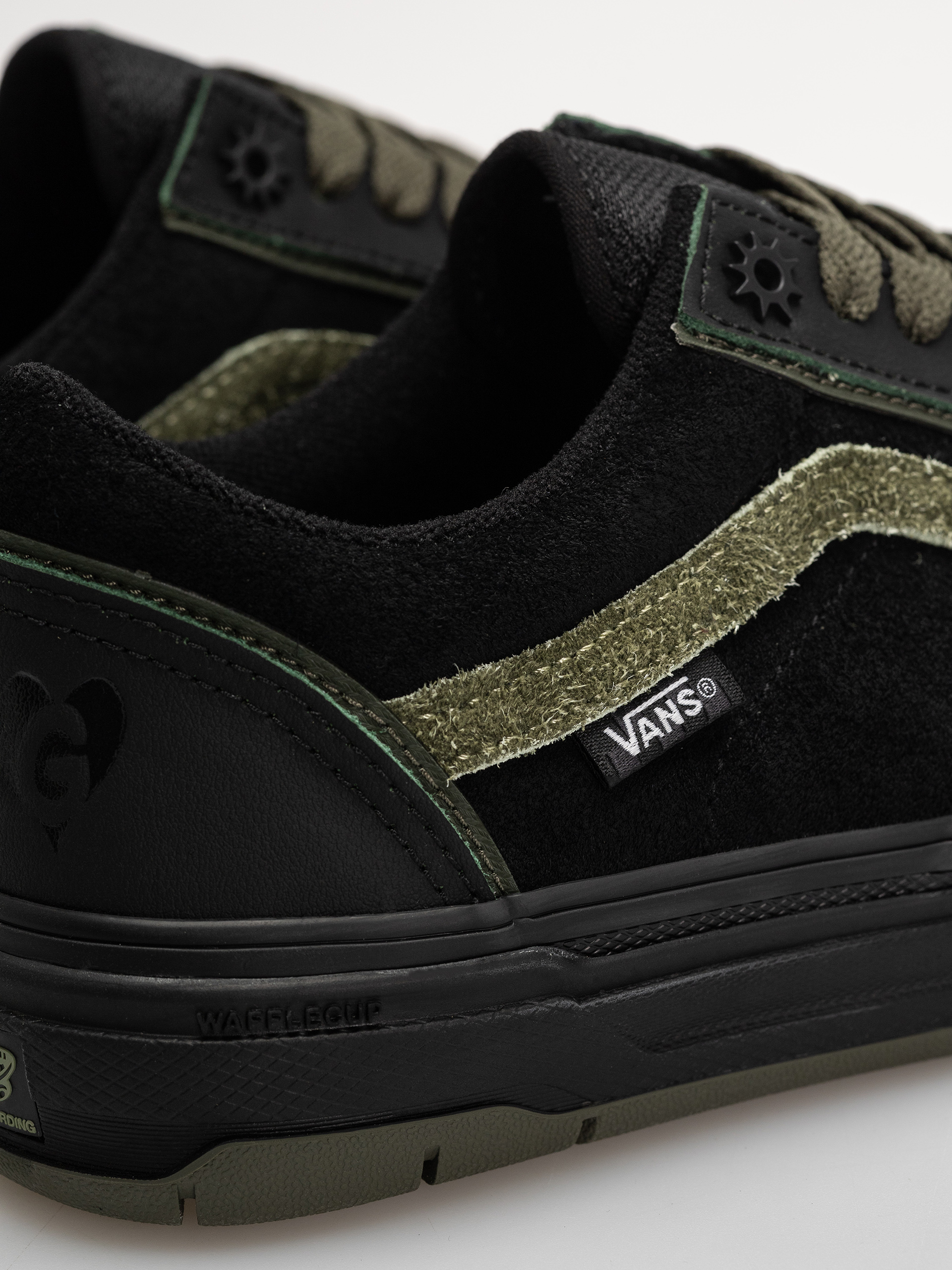 Boty Vans Skate Old Skool Wafflecup (green/black)