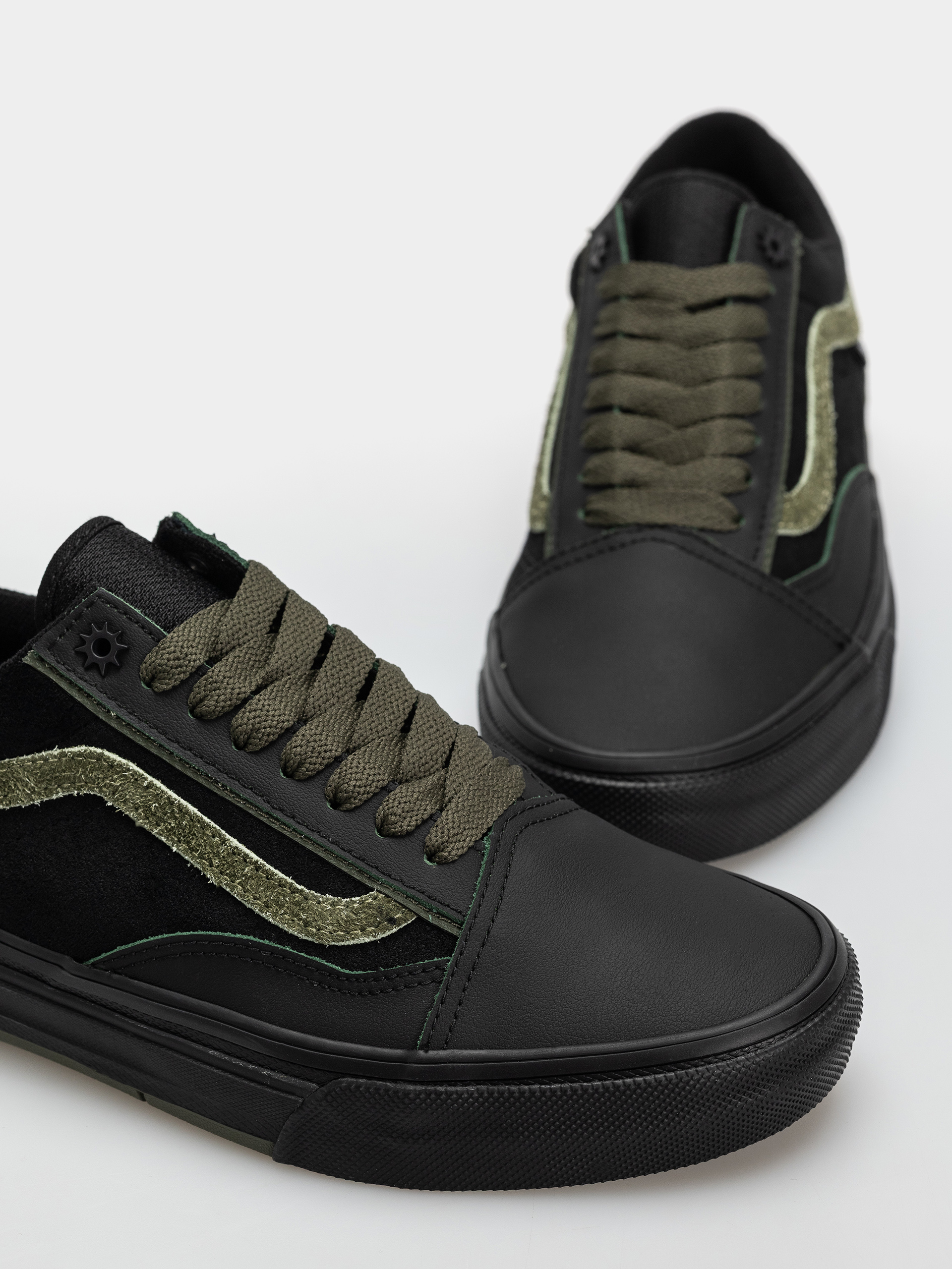 Boty Vans Skate Old Skool Wafflecup (green/black)