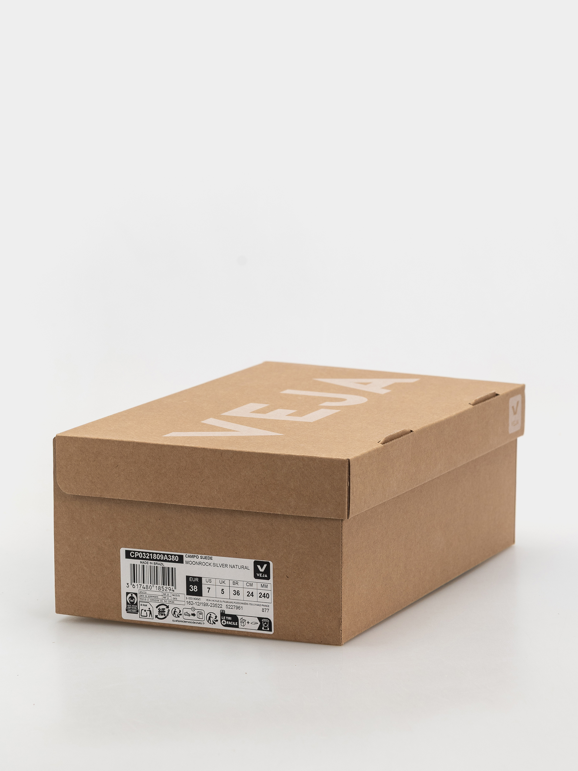 Boty Veja Campo Wmn (moonrock silver natural)