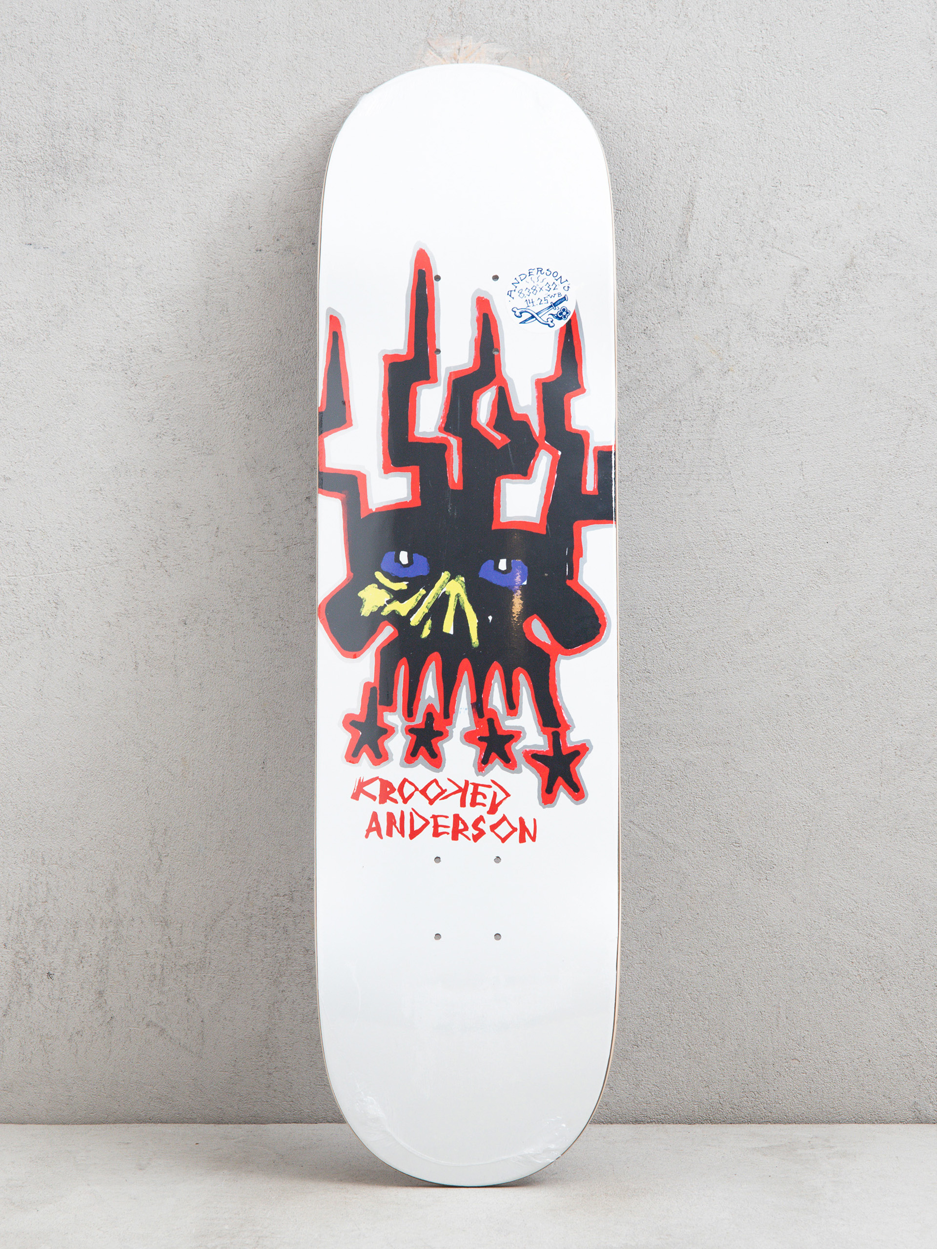 Deska Krooked Manderson Skull King