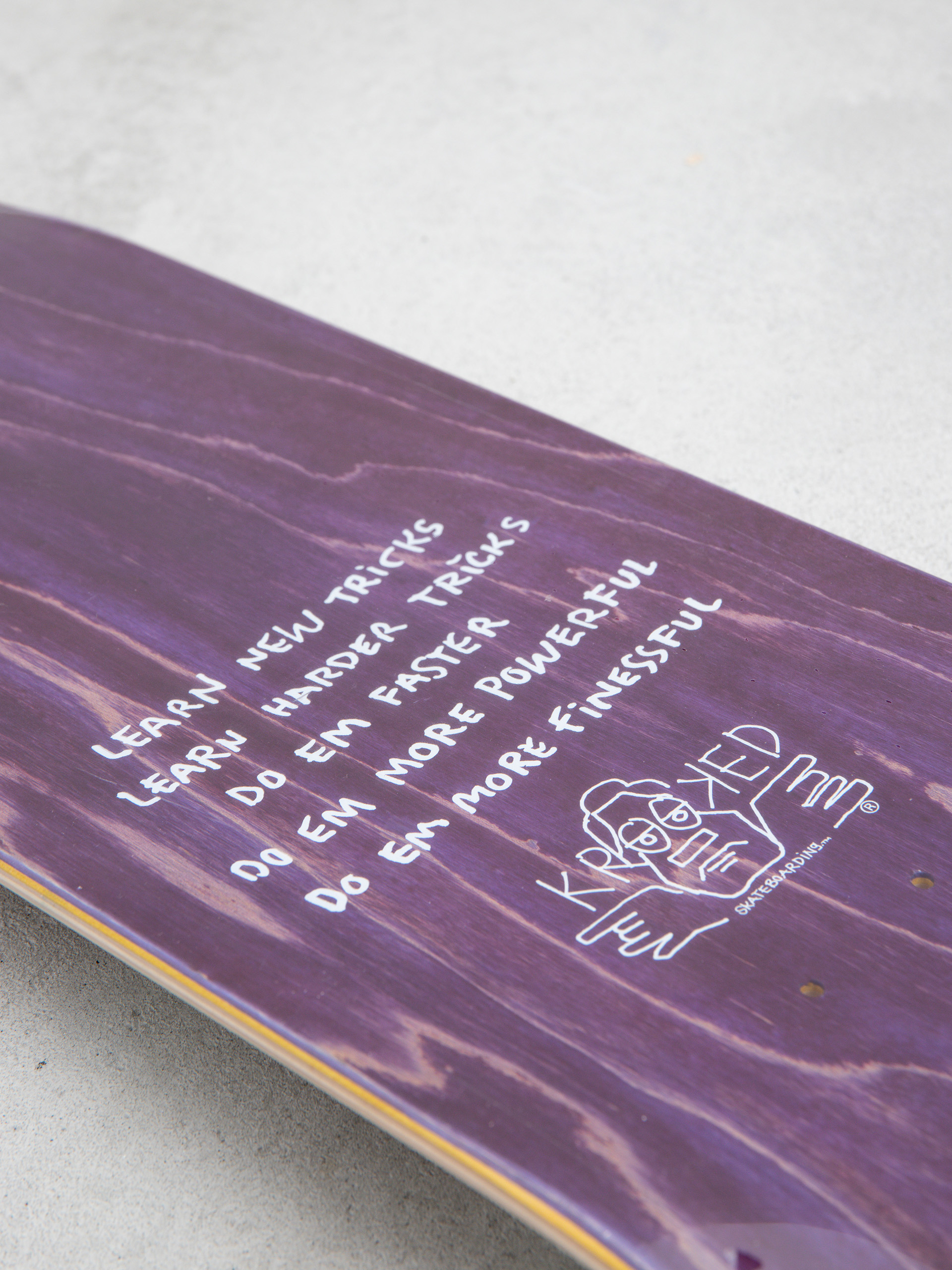 Deska Krooked Manderson Skull King