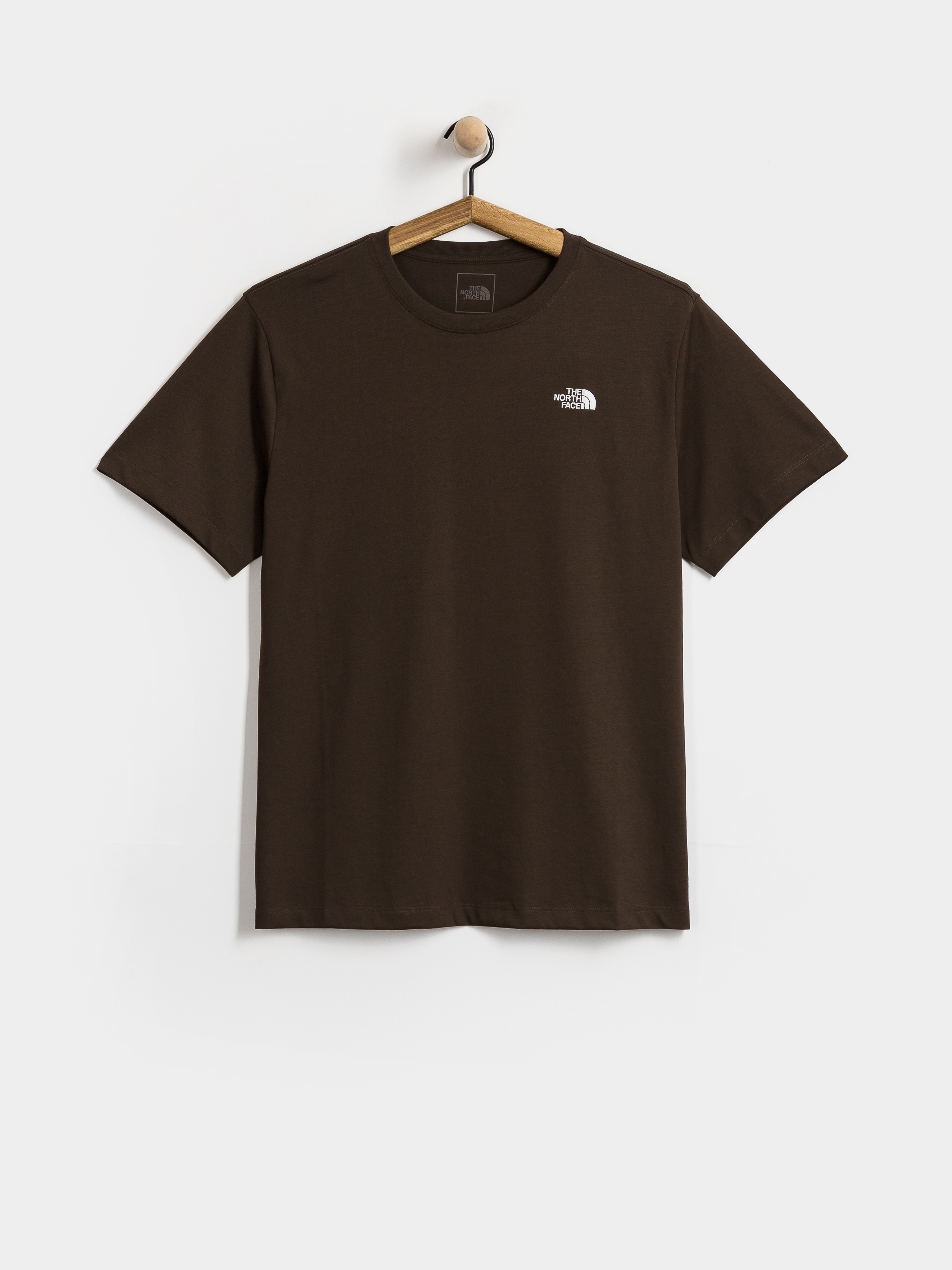 Tričko The North Face Evolution Simple Dome (dark chestnut)