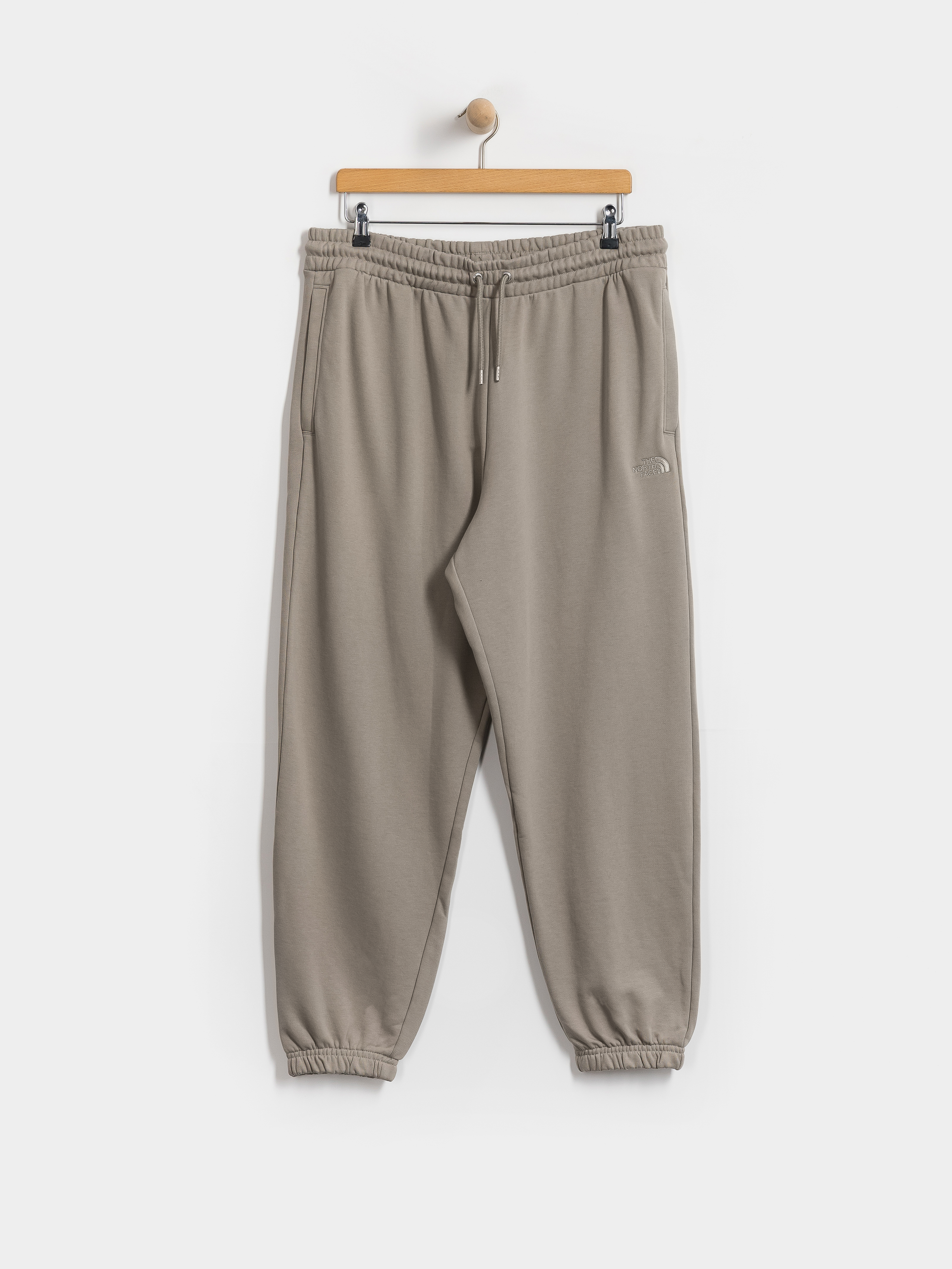 Kalhoty The North Face Essential Terry Simple Dome Relaxed (stone slab)