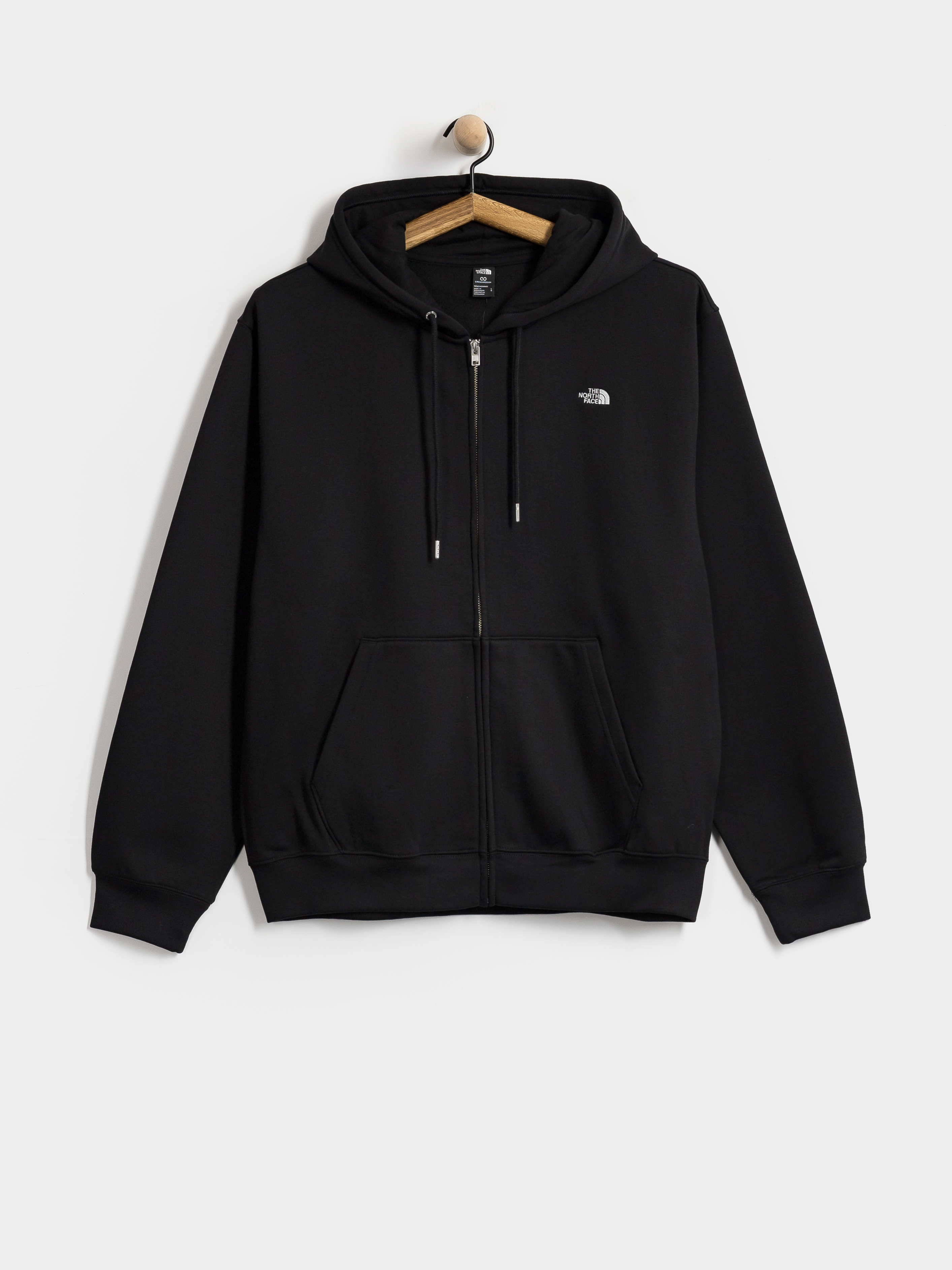 Mikina s kapucu00ed The North Face Essential Simple Dome Relaxed ZHD (tnf black)