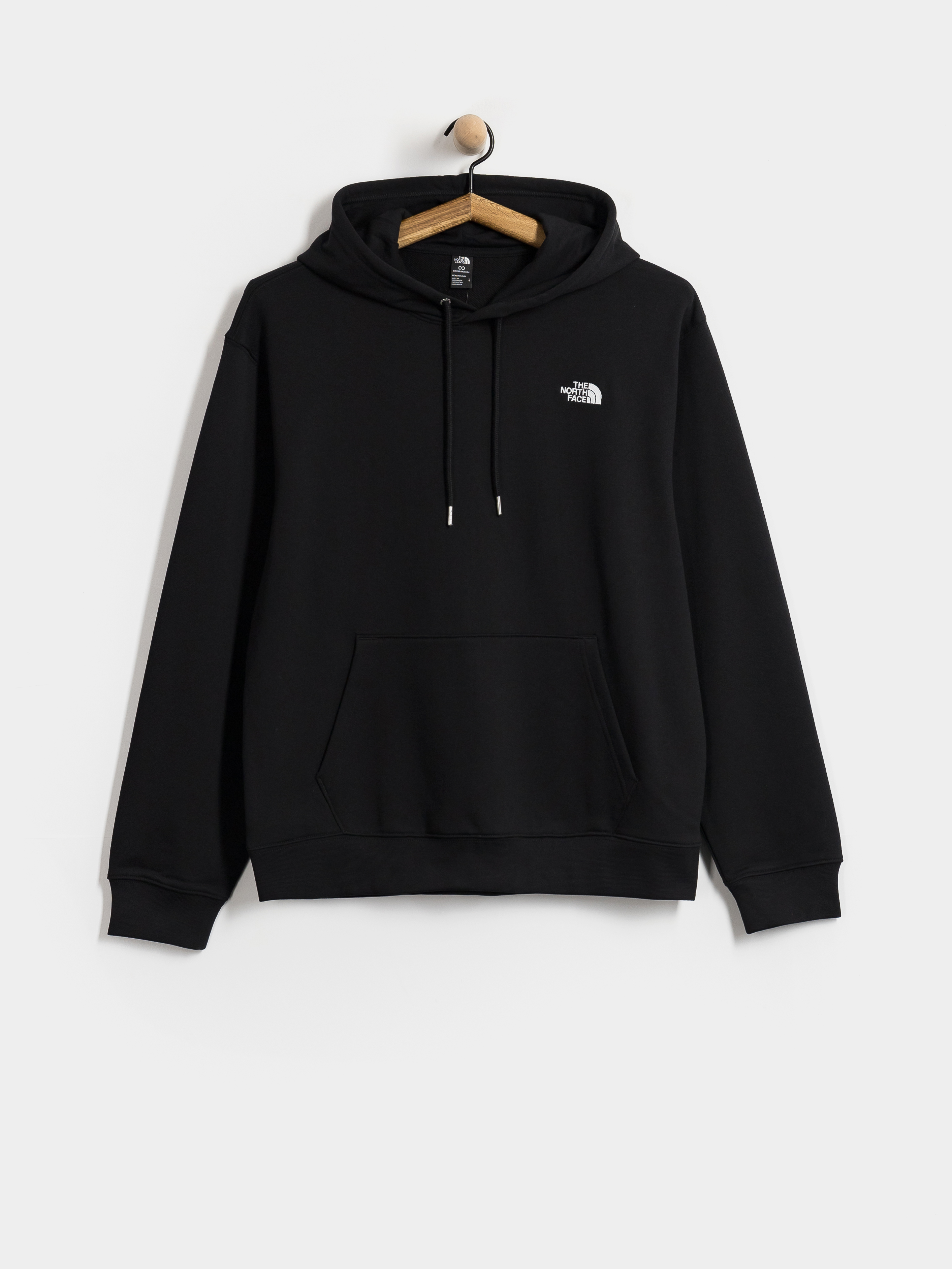 Mikina The North Face Essential Terry Simple Dome Relaxed (tnf black)