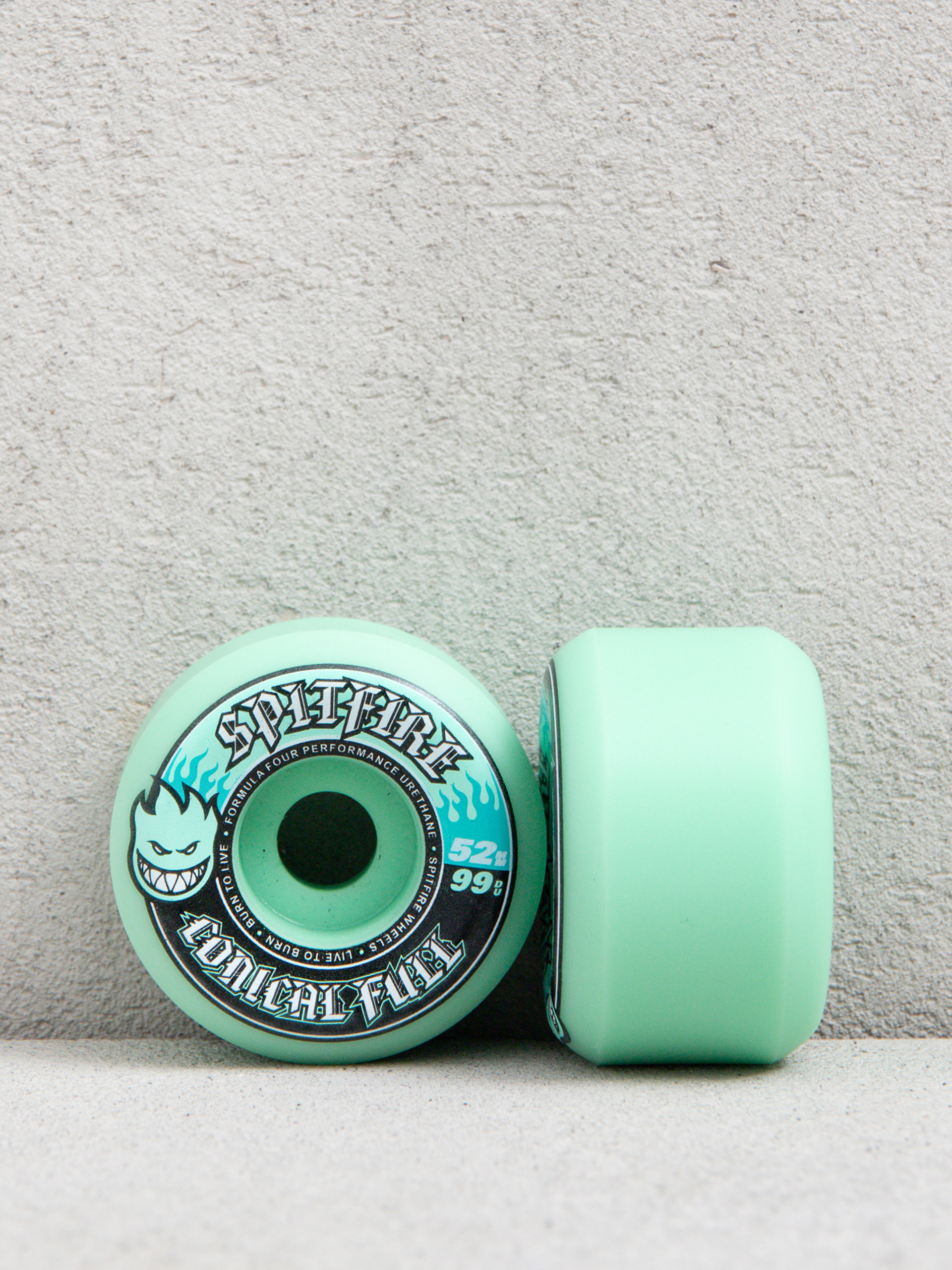 Kolečka Spitfire F4 99D Team Color Pack F4 99 Conical Full (teal)
