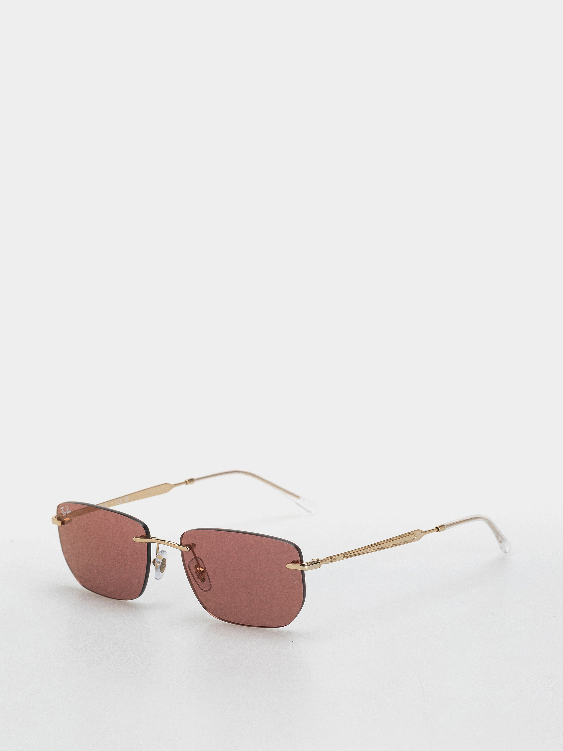 Sluneční brýle Ray-Ban Rb3768 (polerowany złoto arista/ciemnopurple i lustrzany red)