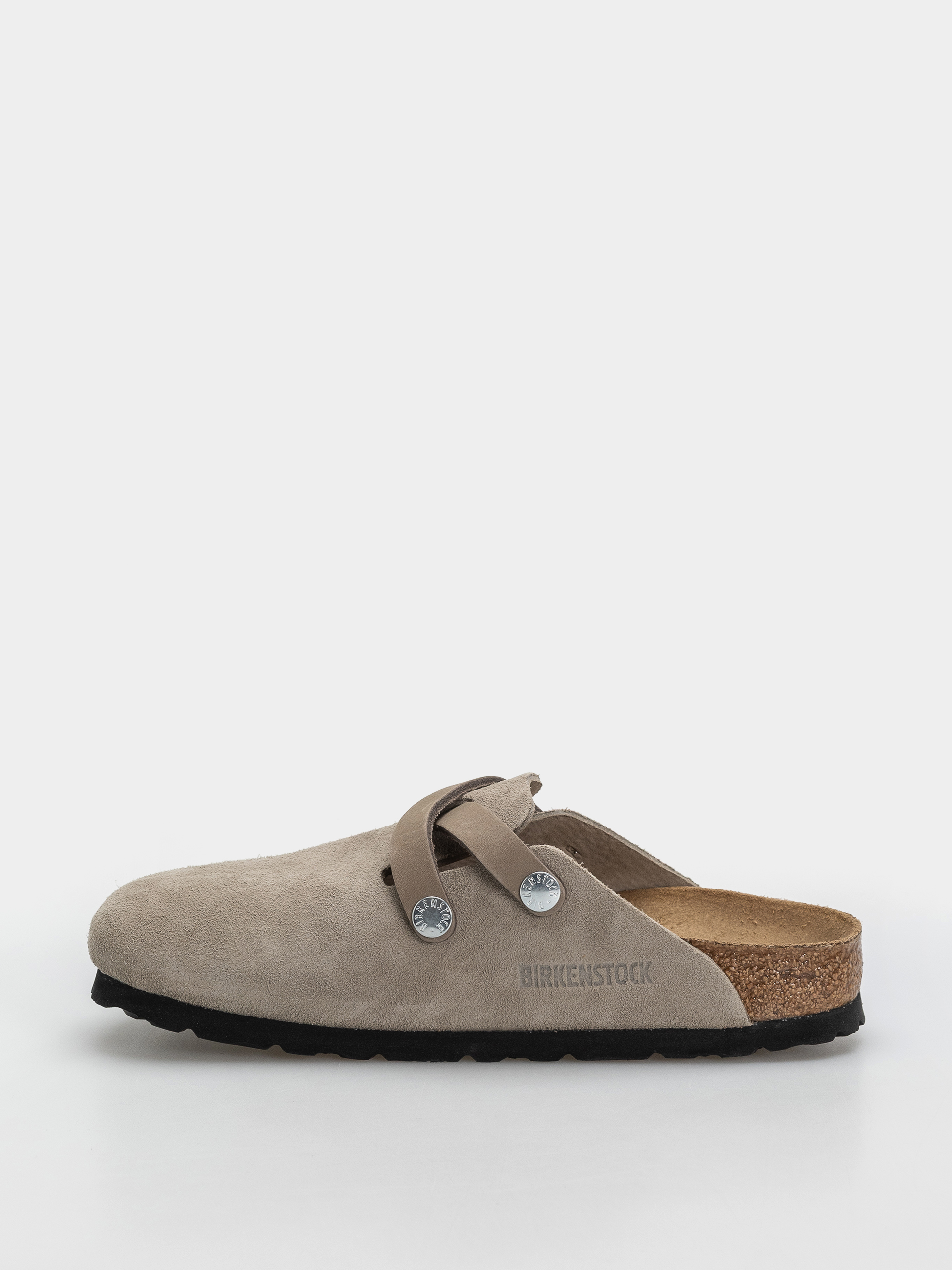 Plážovky Birkenstock Blair Suede Leather Narrow Wmn (taupe)