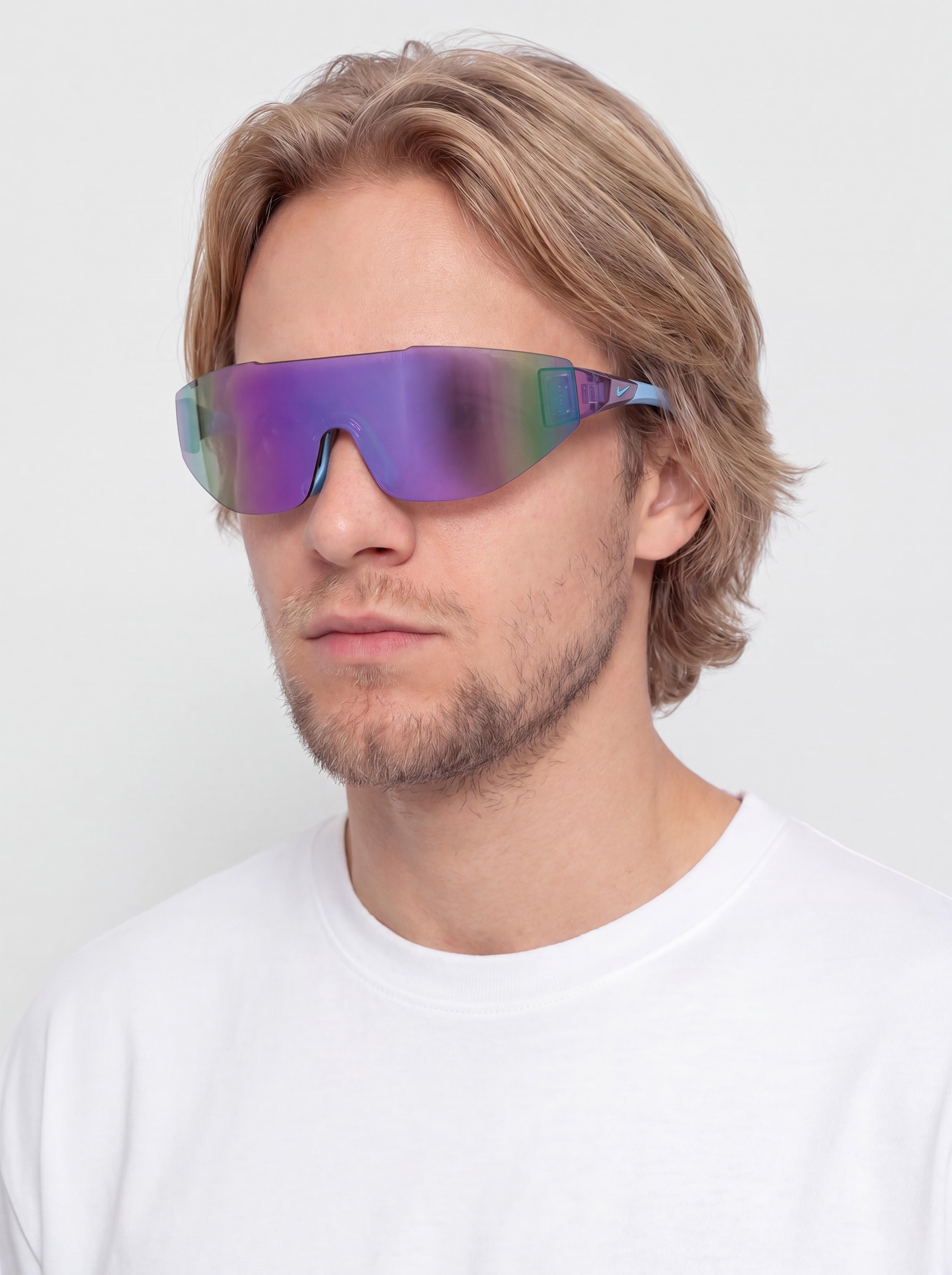 Sluneční brýle Nike Athena Edge (university blue/magenta mir)