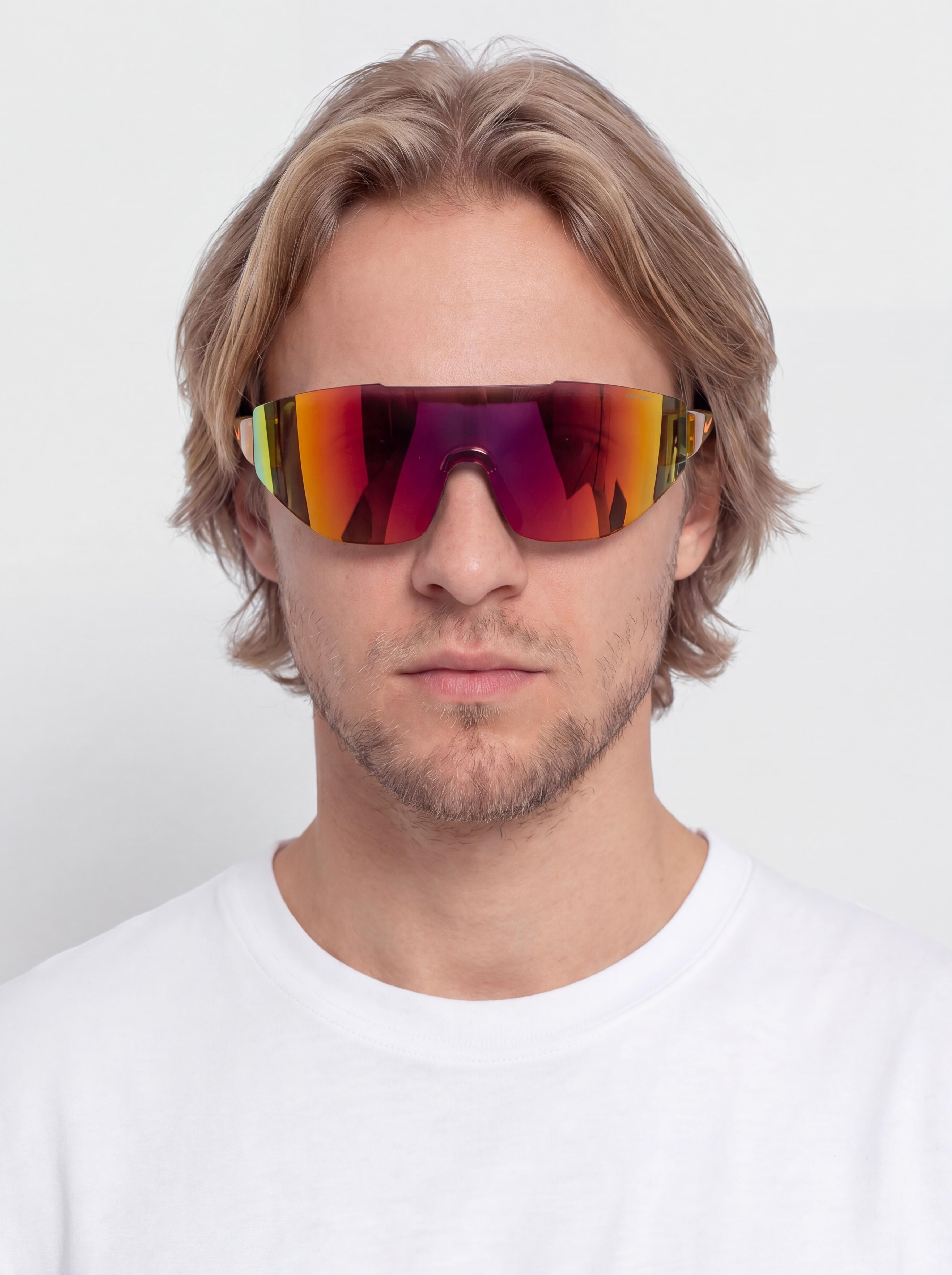 Sluneční brýle Nike Athena Edge (black/orange mirror)