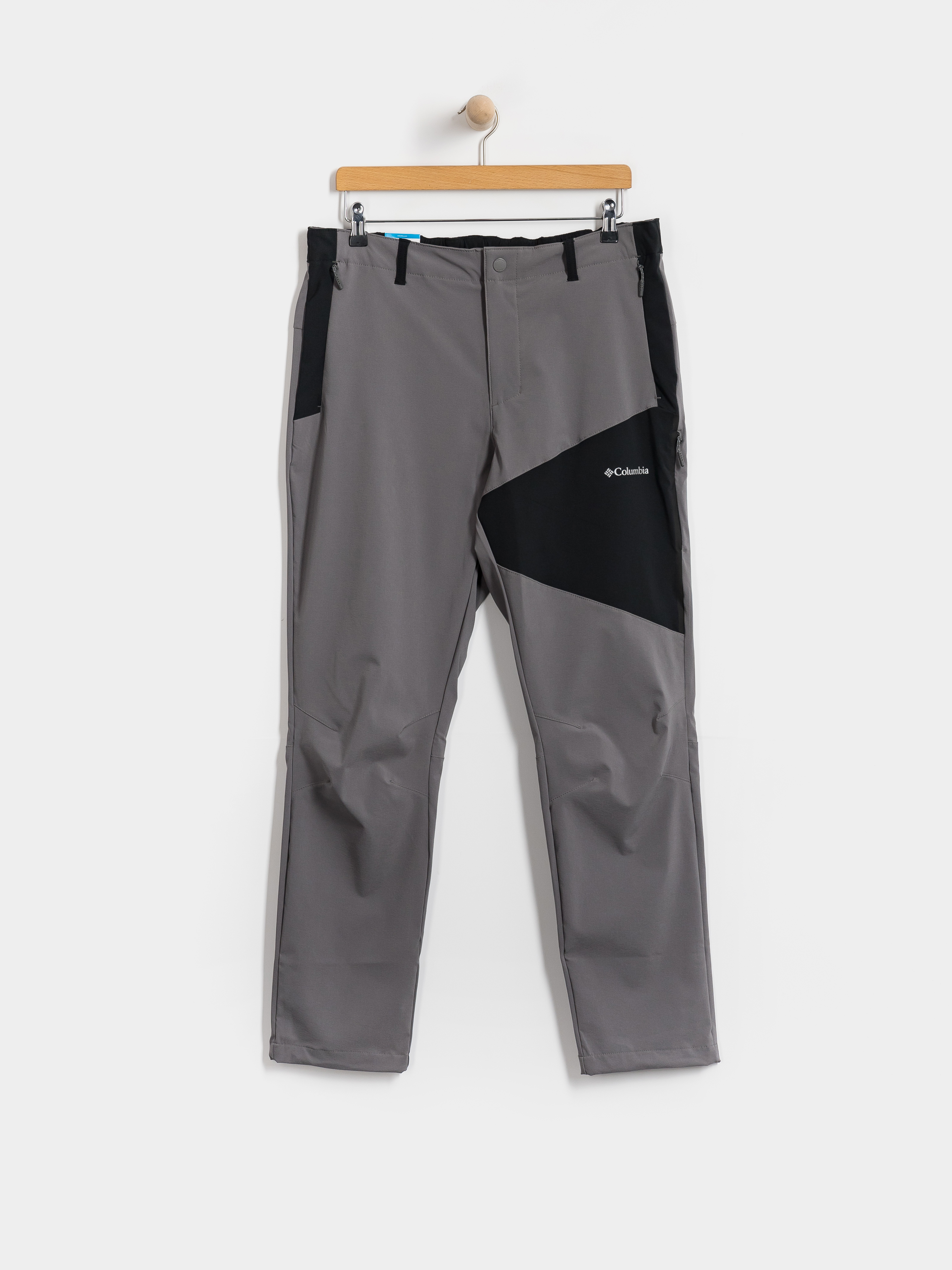 Kalhoty Columbia Tech Softshell (city grey/black)