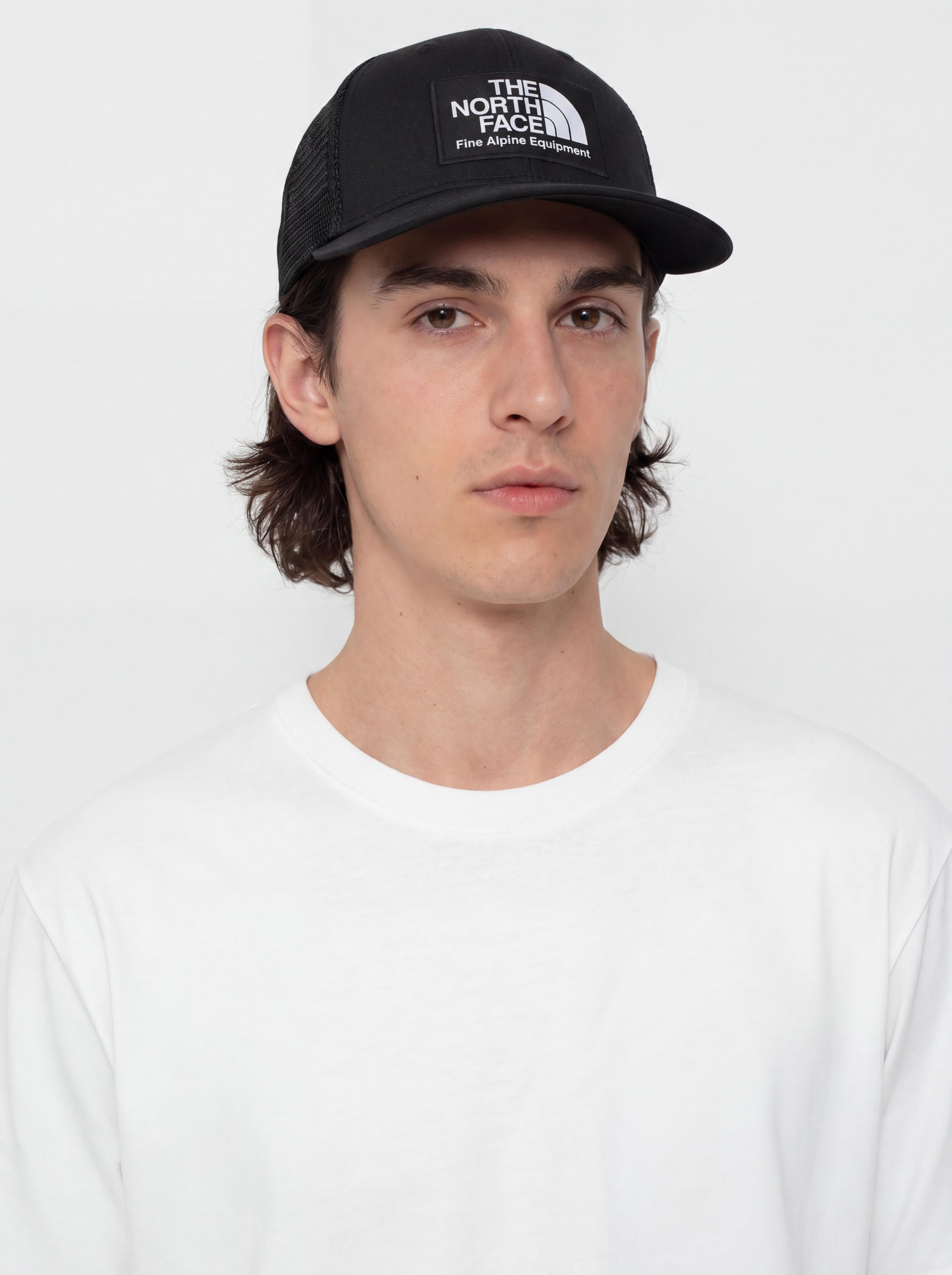 Kšiltovka  The North Face Deep Fit Mudder Trucker (tnf black)