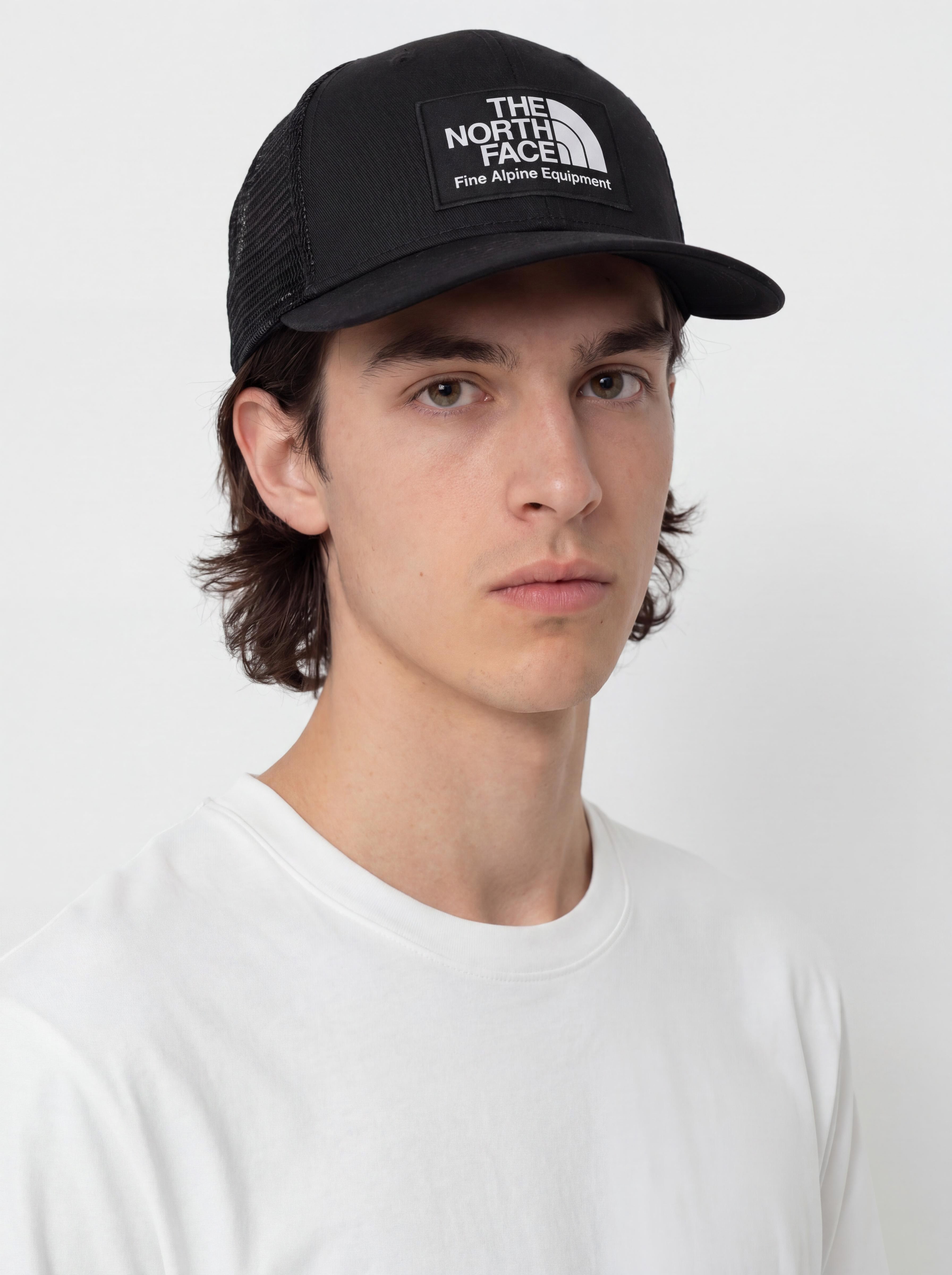 Kšiltovka  The North Face Deep Fit Mudder Trucker (tnf black)