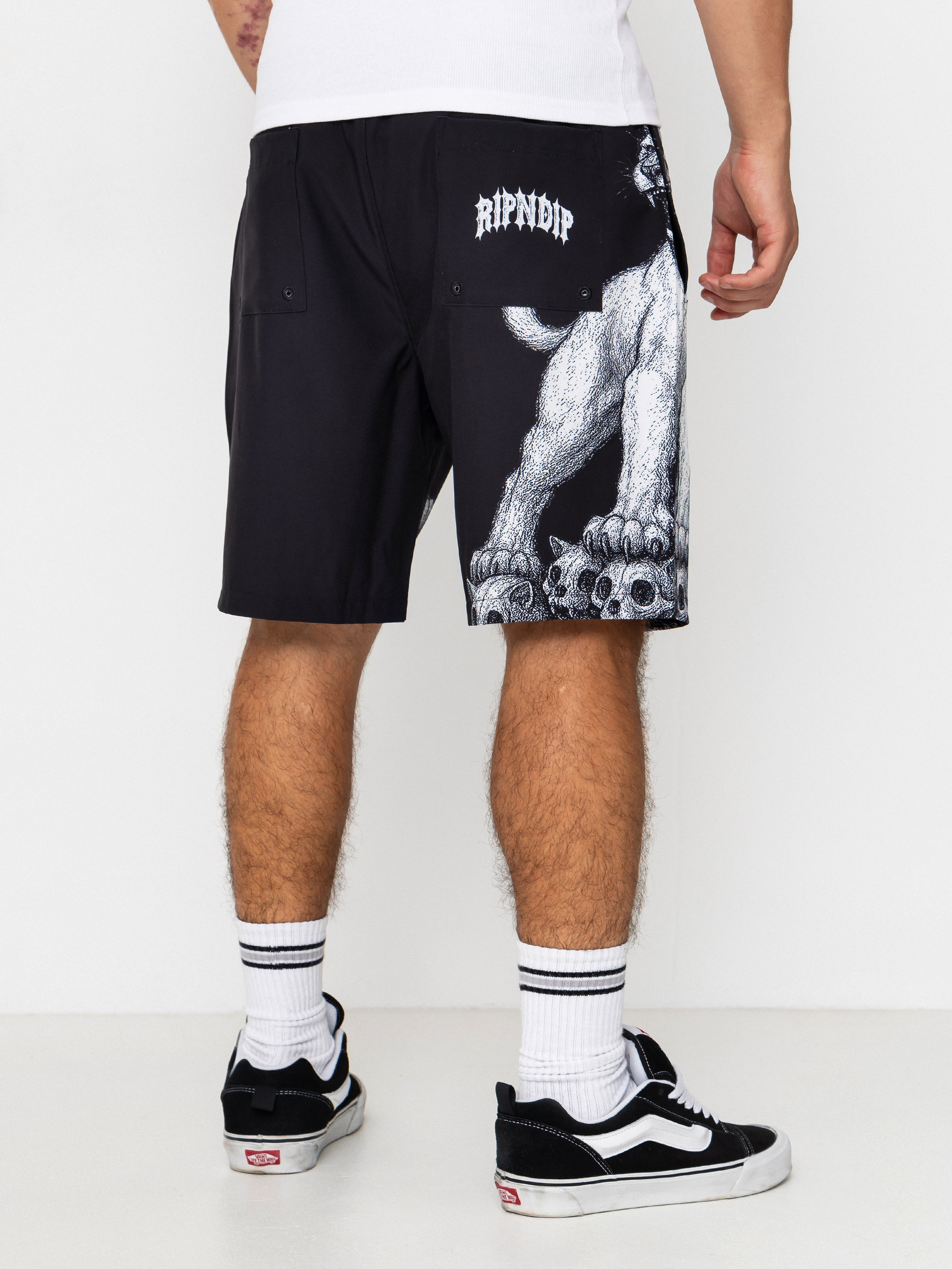 Kraťasy RipNDip Wasteland Swim (black)