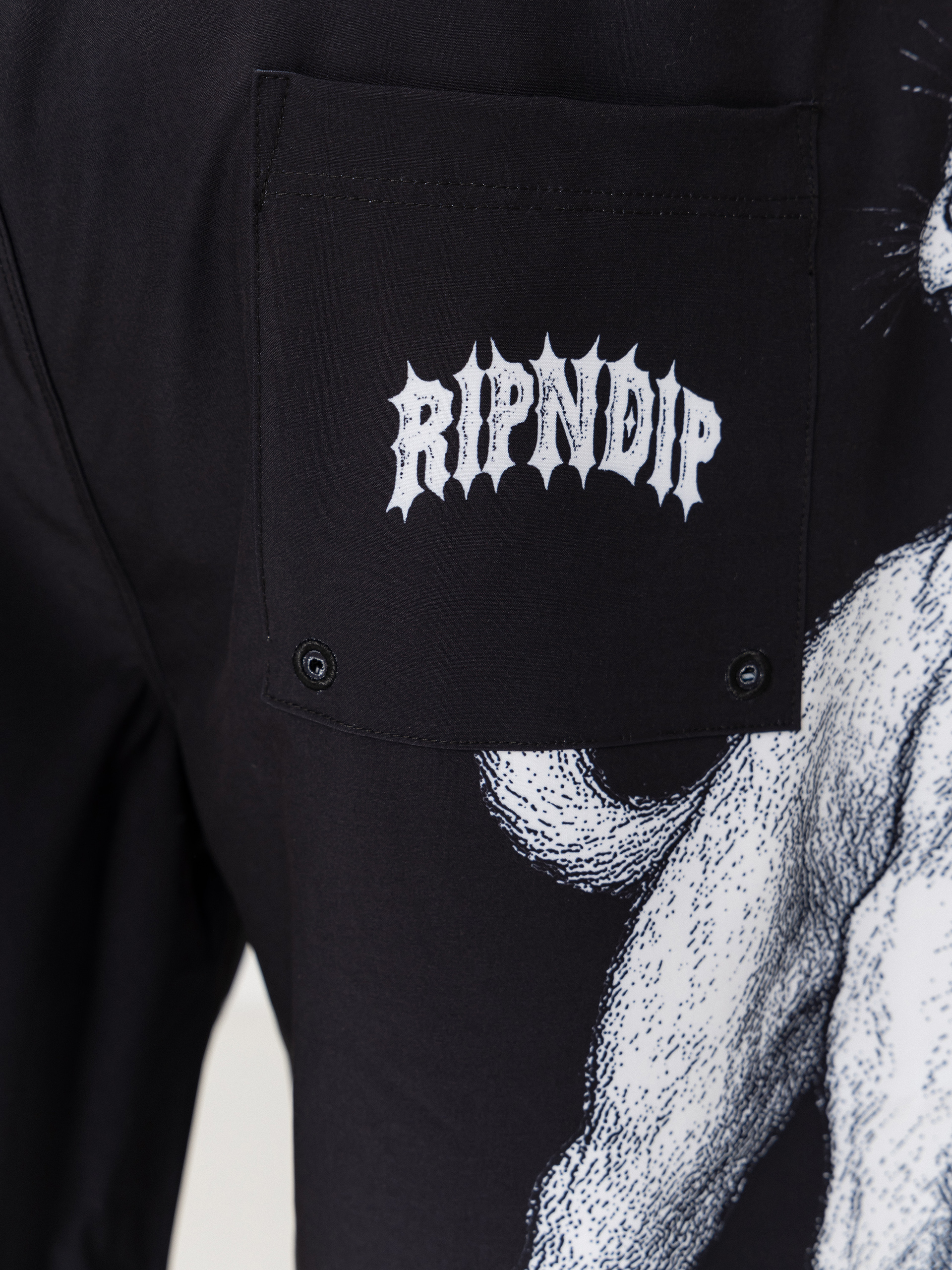 Kraťasy RipNDip Wasteland Swim (black)